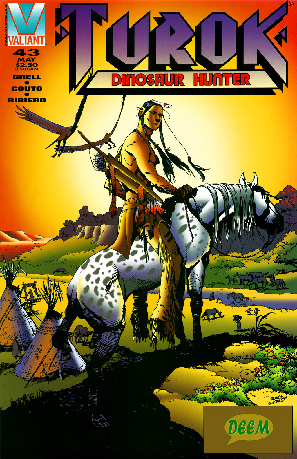 Read online Turok, Dinosaur Hunter (1993) comic -  Issue #43 - 1