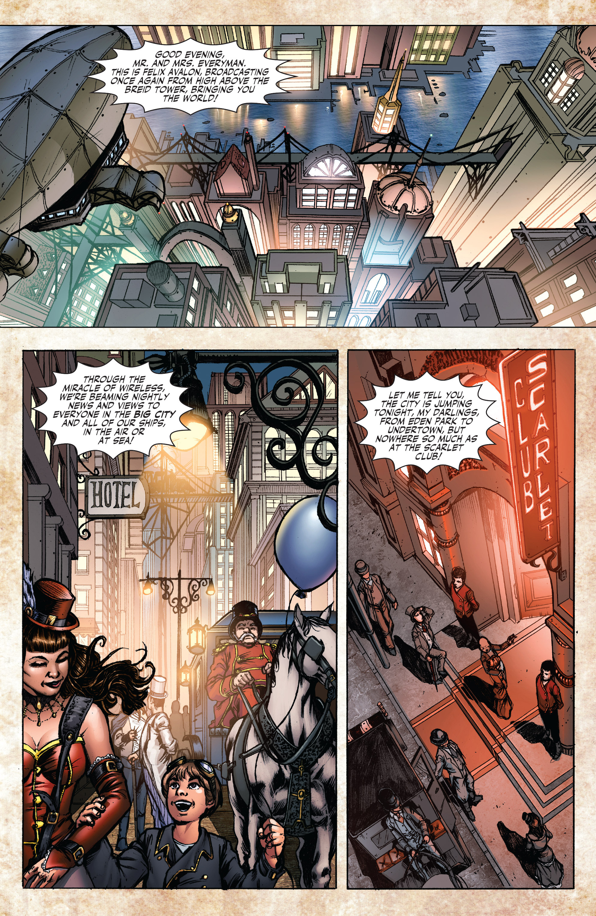Read online Legenderry: A Steampunk Adventure comic -  Issue #1 - 3