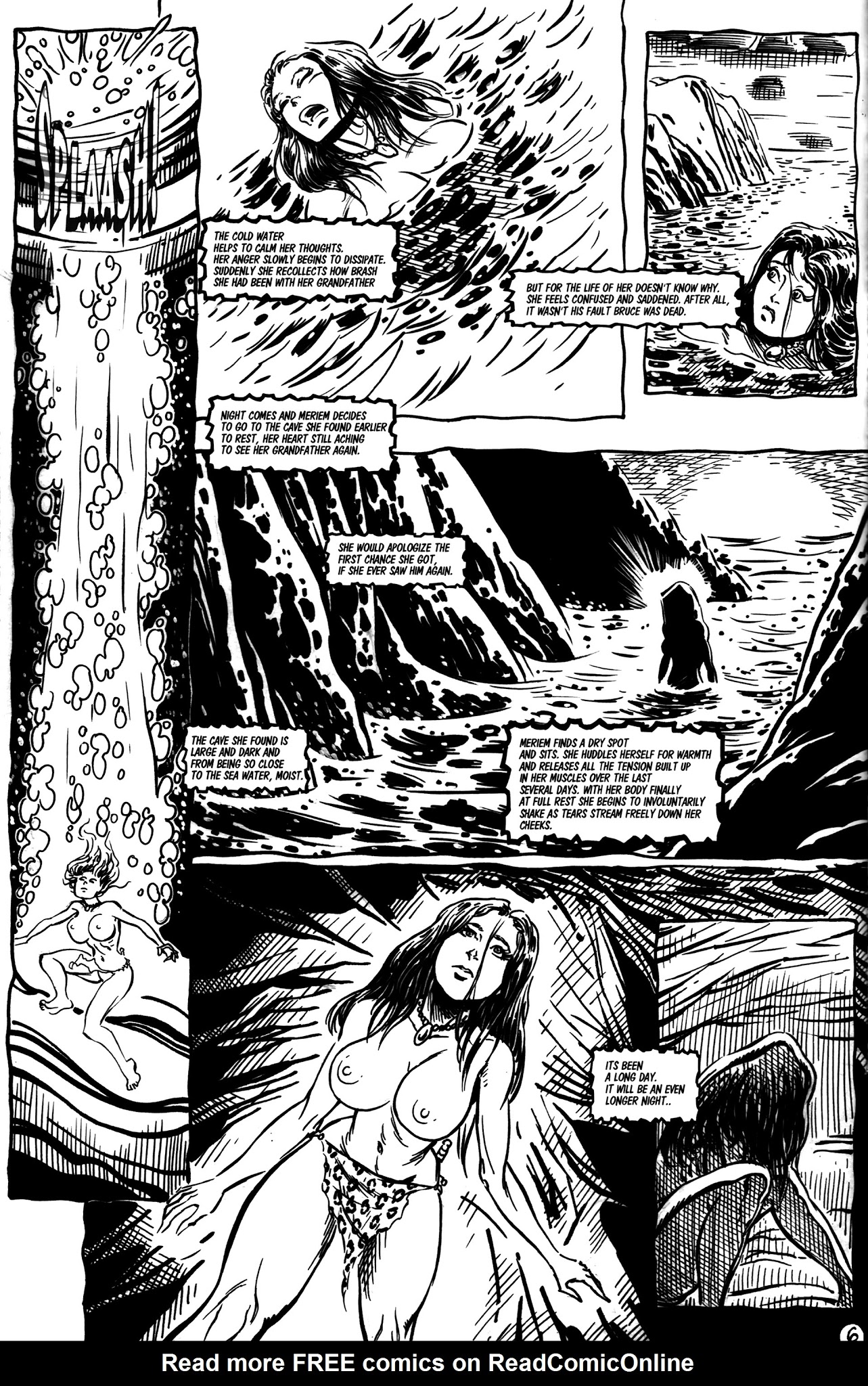 Read online Cavewoman: Sea Monsters comic -  Issue # Full - 8