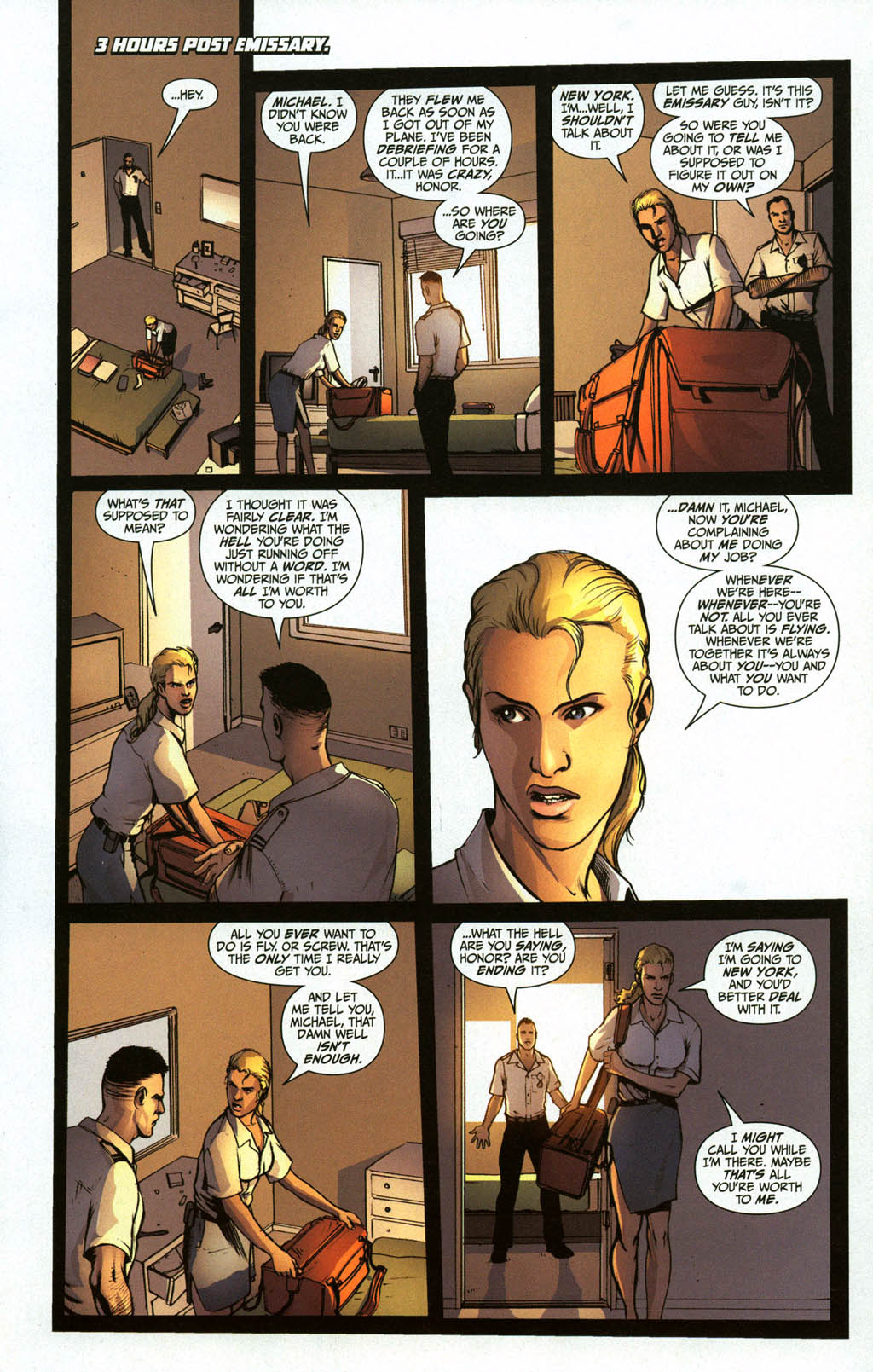 Read online Emissary comic -  Issue #3 - 10