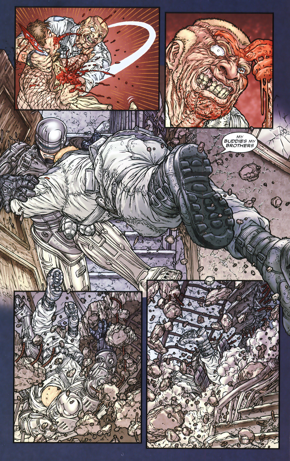 Read online Frank Miller's Robocop comic -  Issue #3 - 19