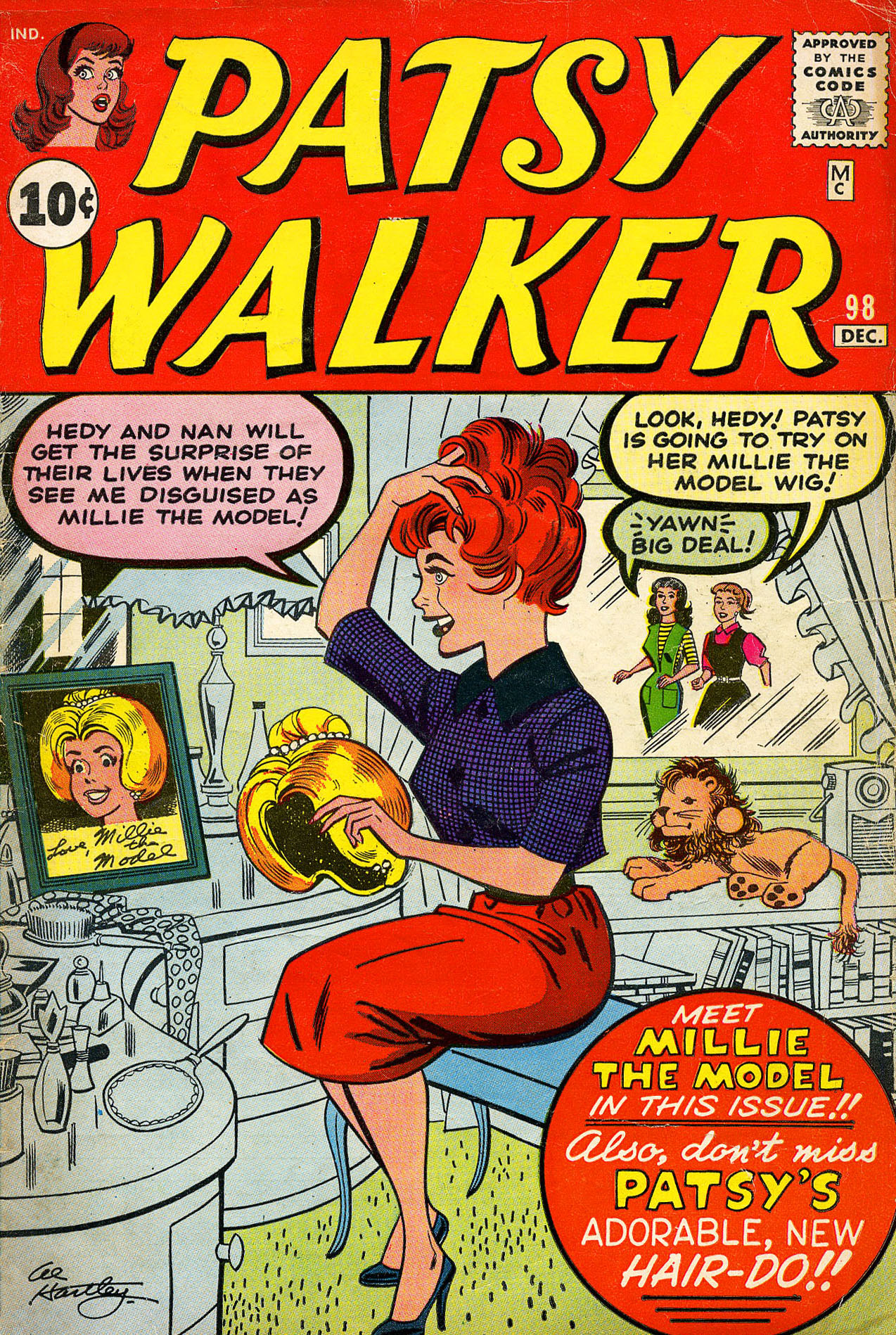 Read online Patsy Walker comic -  Issue #98 - 1