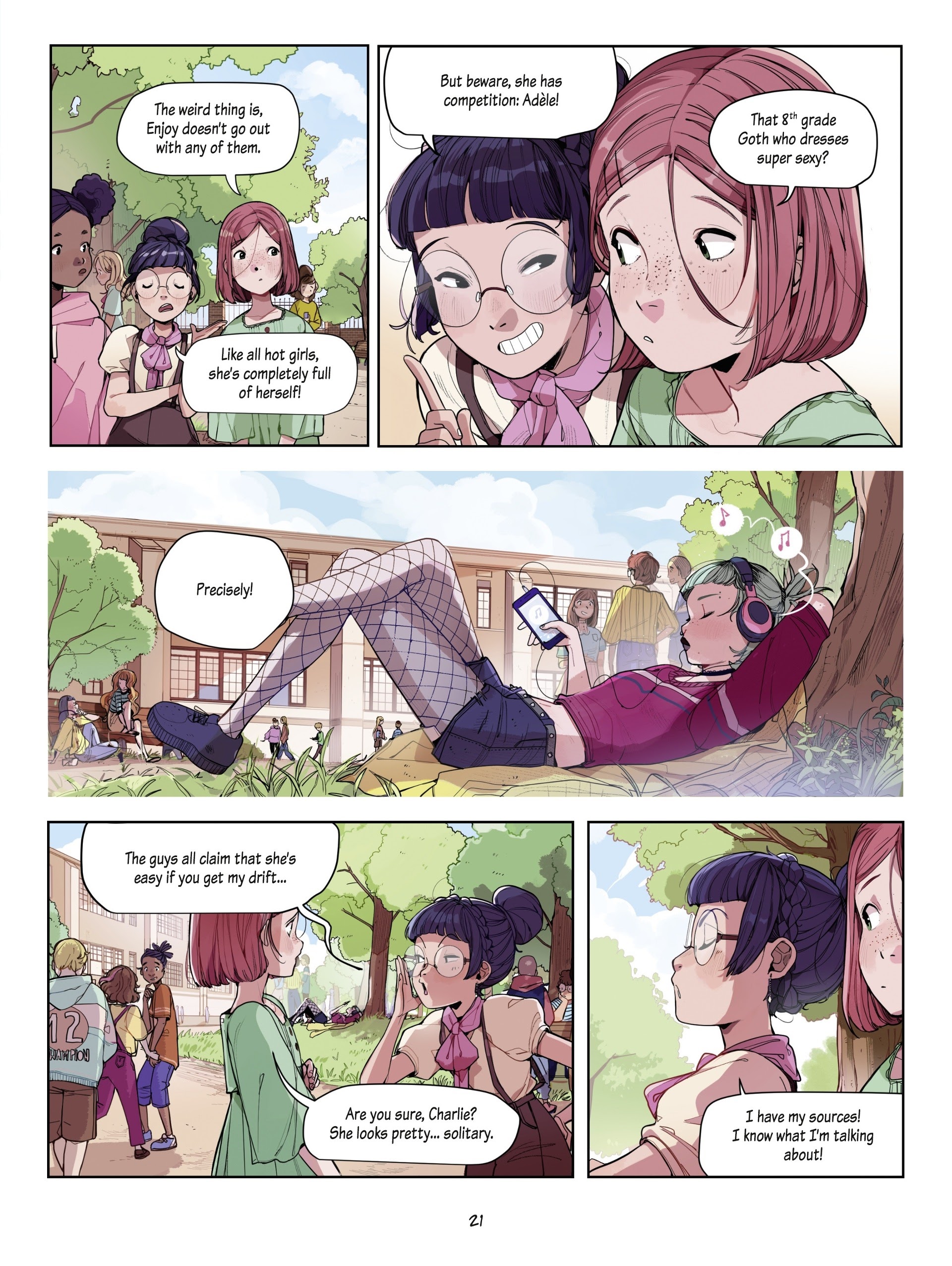 Read online School of Love comic -  Issue #1 - 21