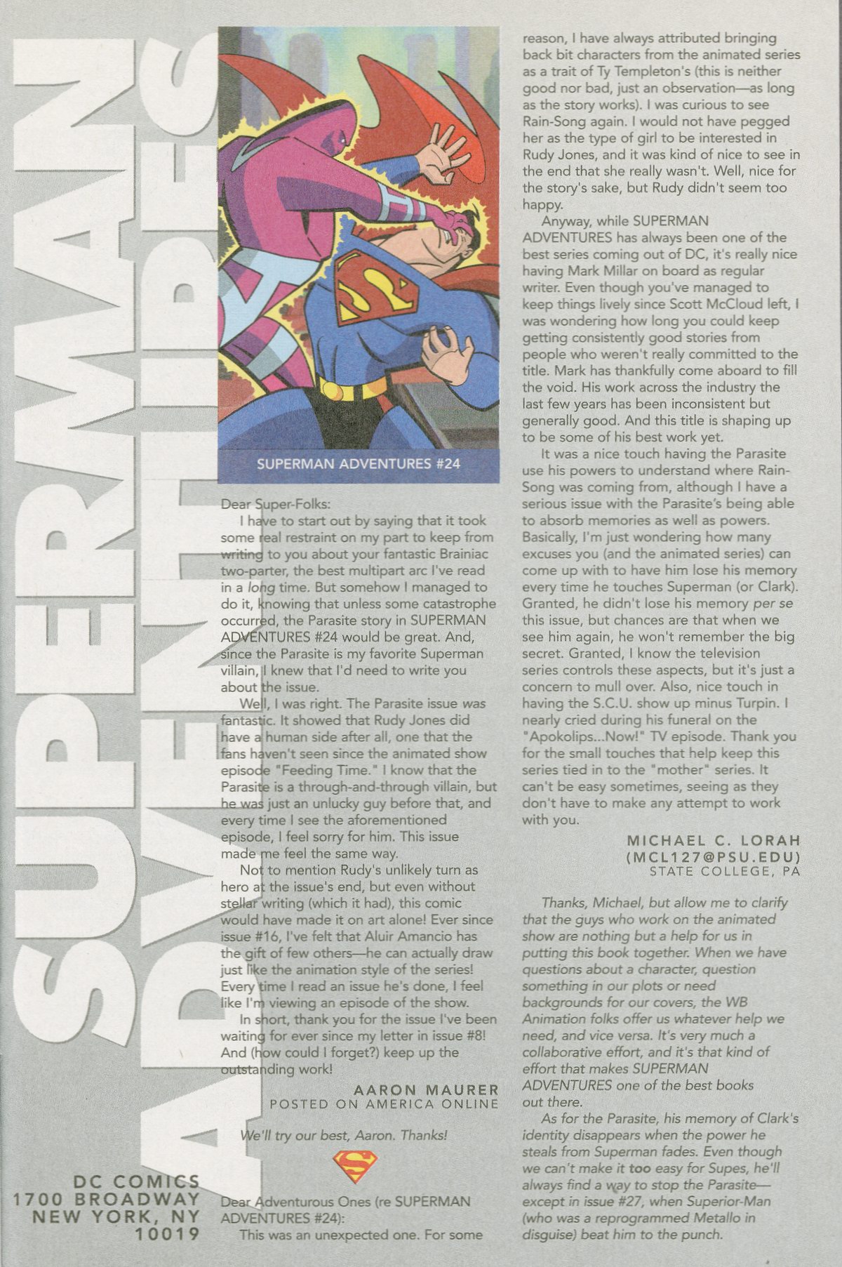 Superman Adventures Issue #29 #32 - English 27