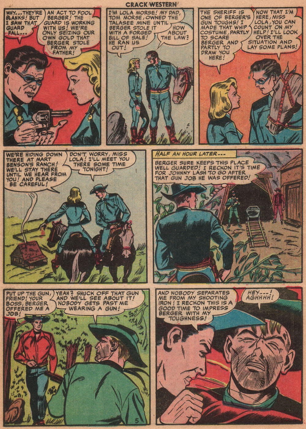 Read online Crack Western comic -  Issue #73 - 21