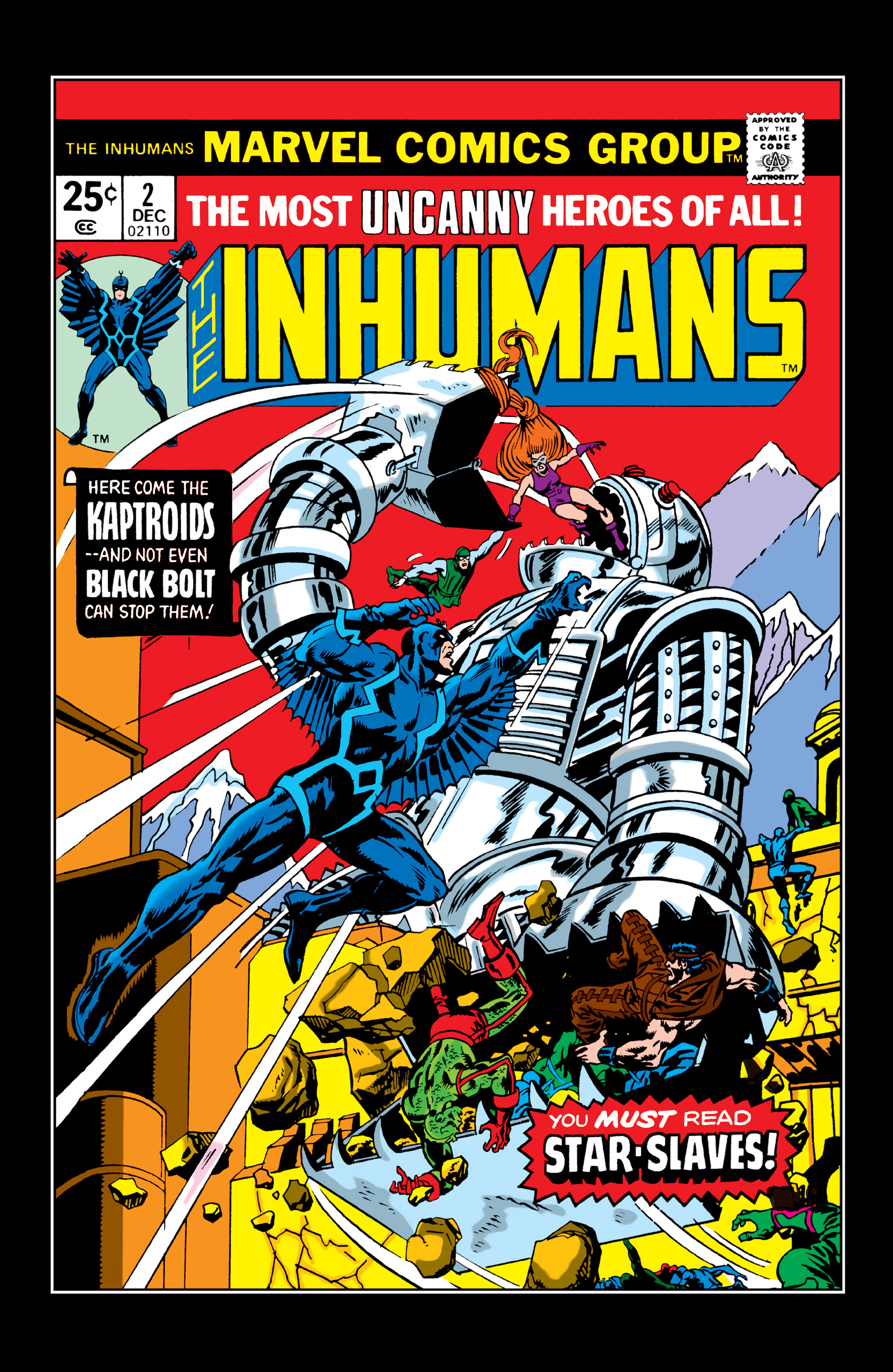 Read online Marvel Masterworks: The Inhumans comic -  Issue # TPB 2 (Part 1) - 26