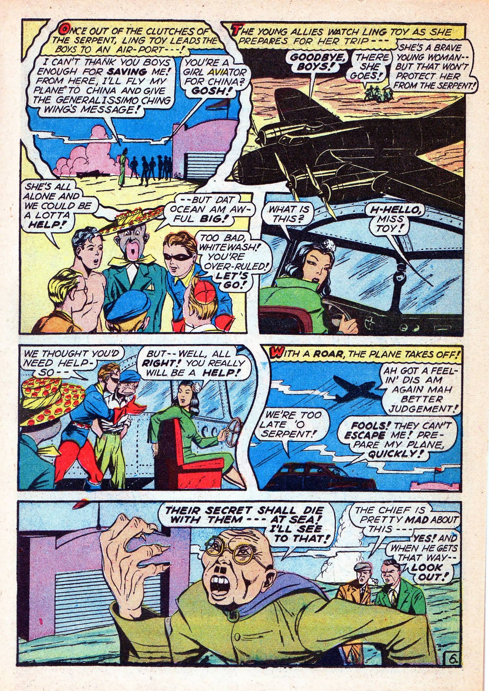 Read online Young Allies Comics comic -  Issue #7 - 36