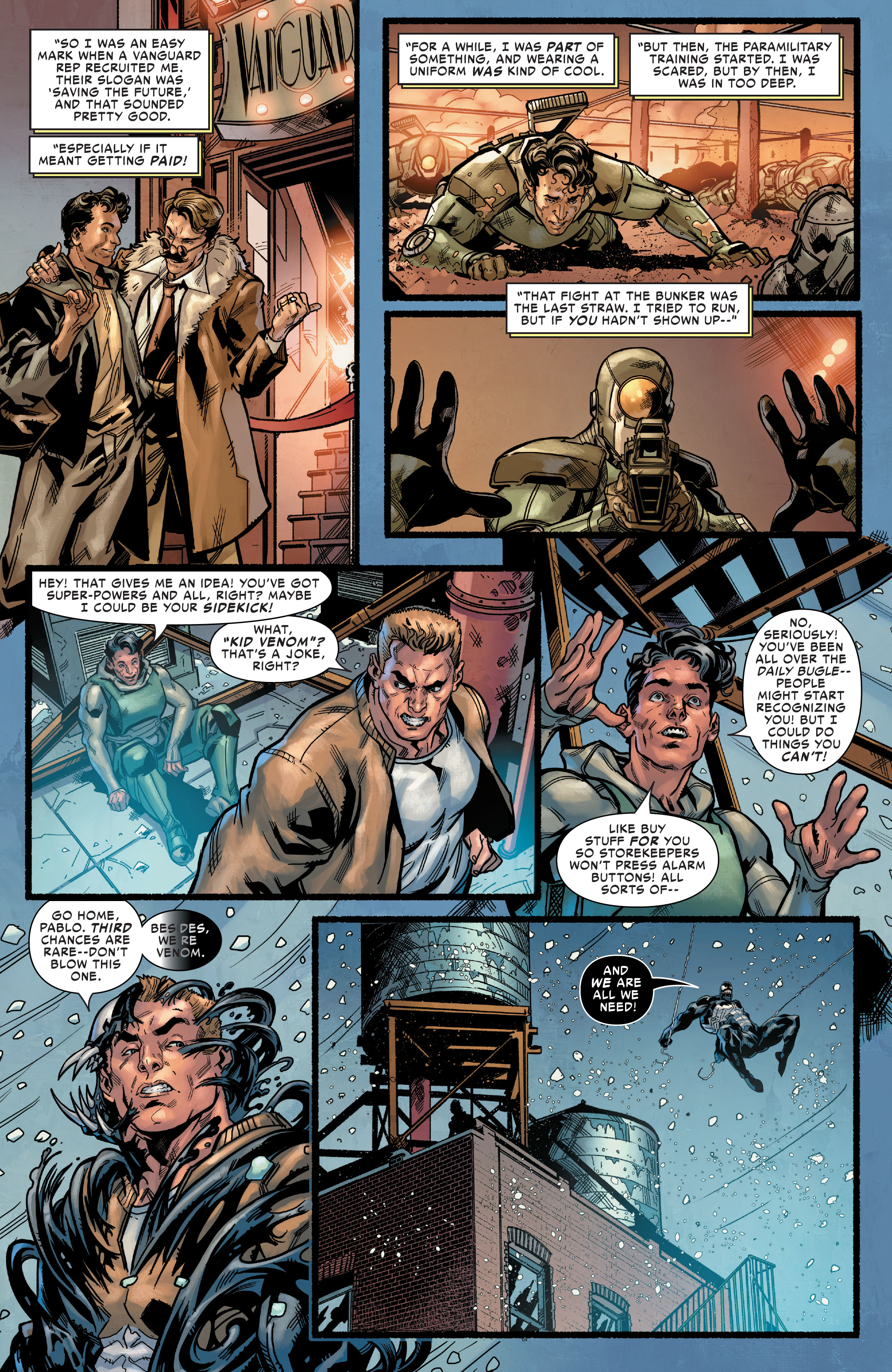 Read online Venom: Lethal Protector ll comic -  Issue #1 - 17