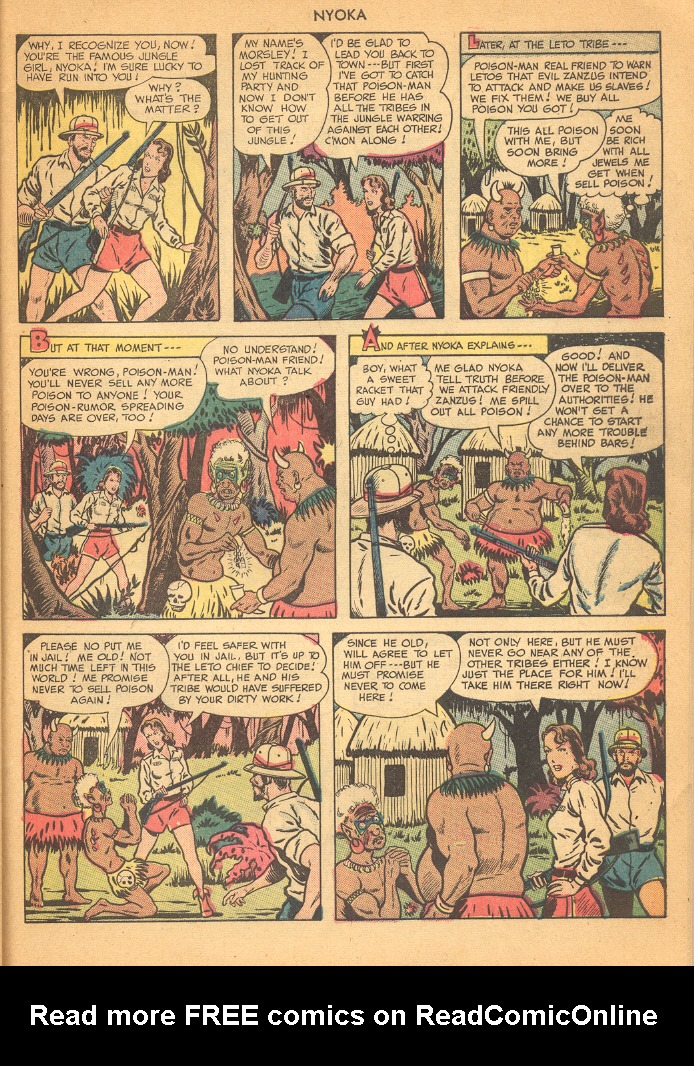 Read online Nyoka the Jungle Girl (1945) comic -  Issue #37 - 33