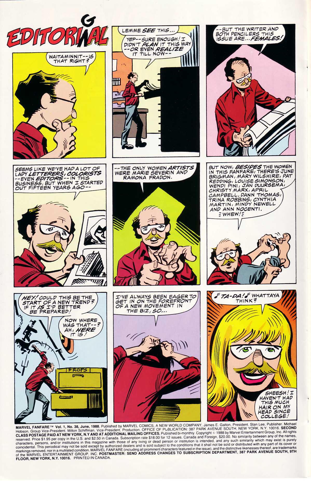 Read online Marvel Fanfare (1982) comic -  Issue #38 - 2