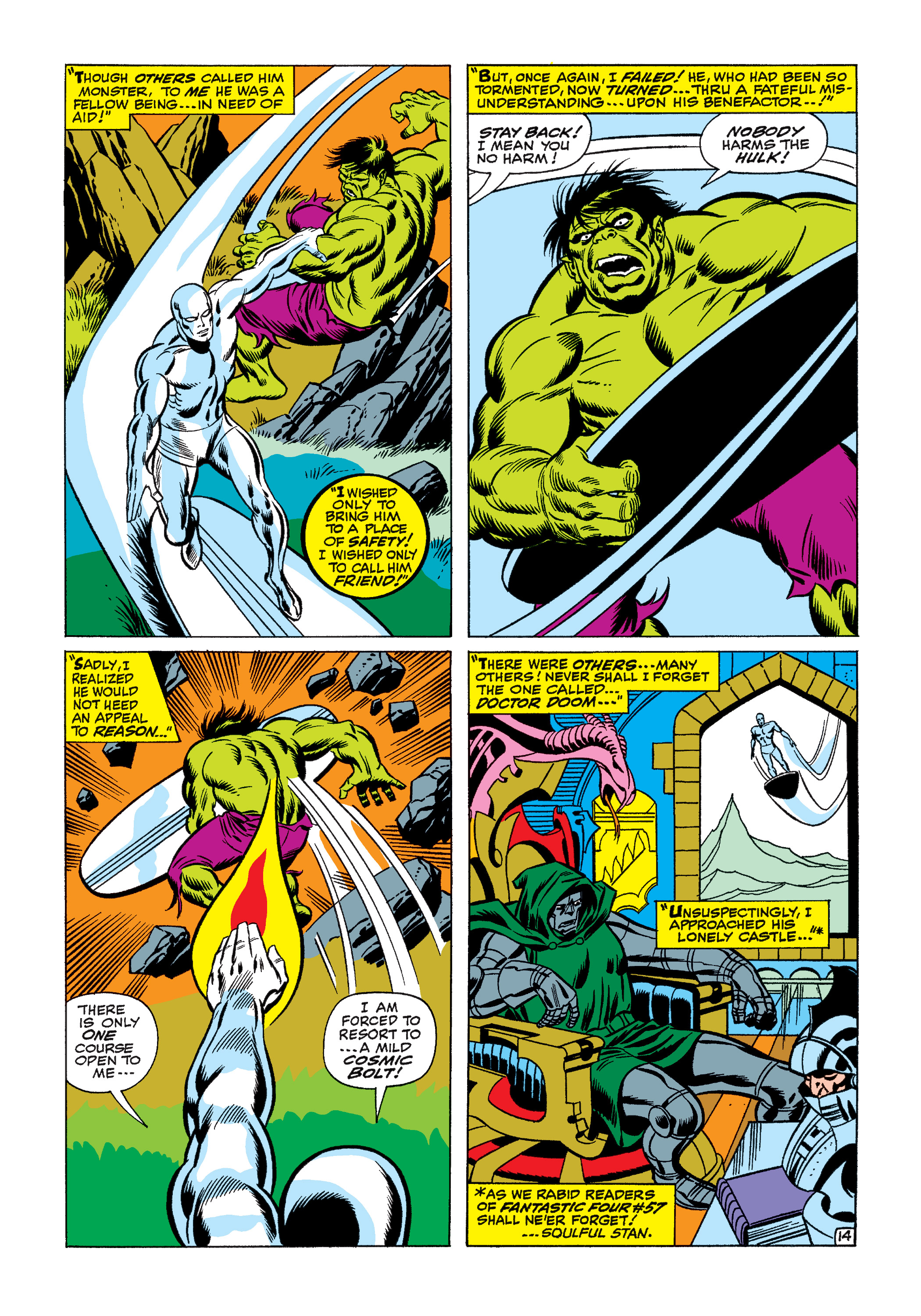 Read online Marvel Masterworks: The Silver Surfer comic -  Issue # TPB 1 (Part 1) - 21
