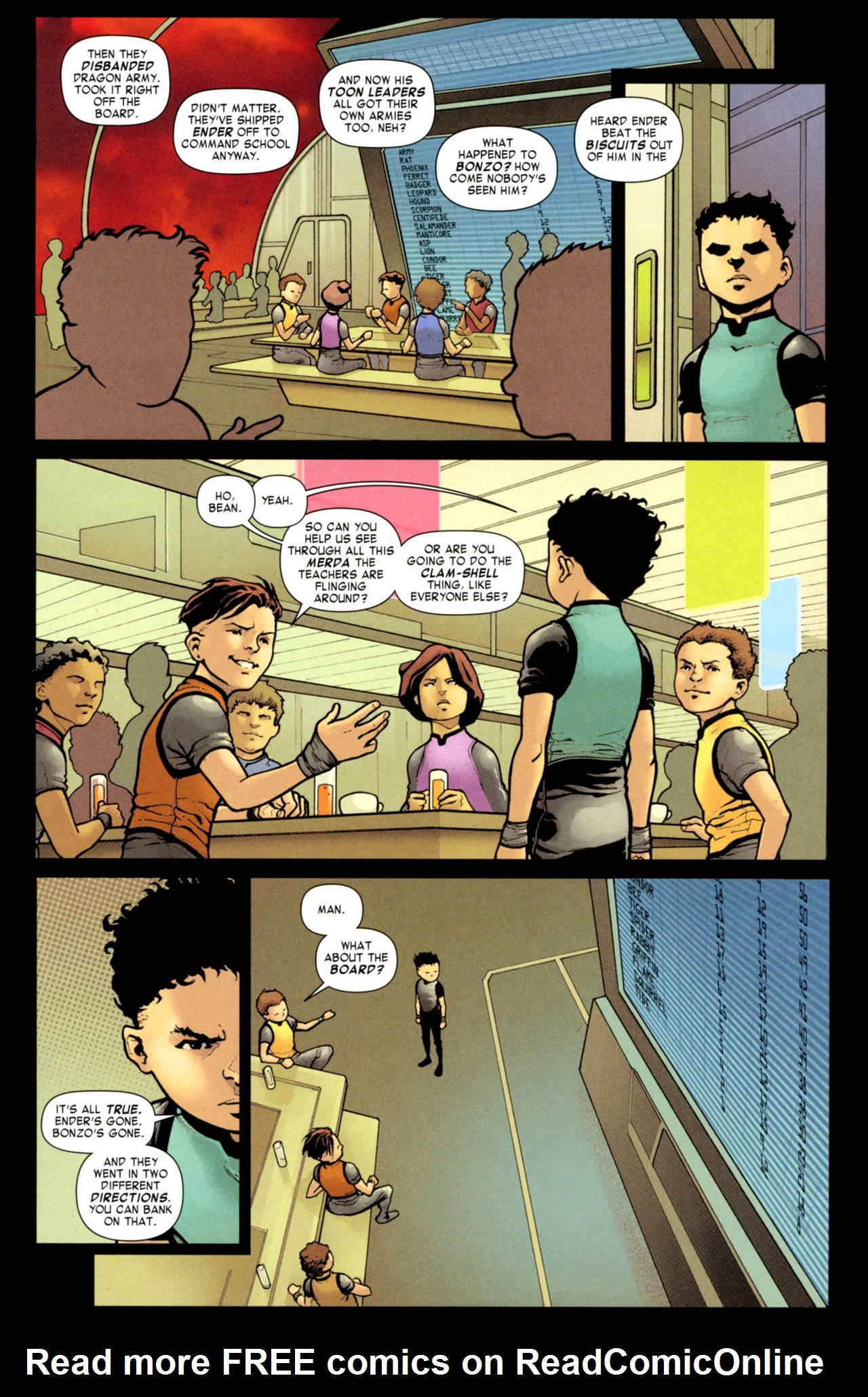 Read online Ender's Shadow: Command School comic -  Issue #4 - 4