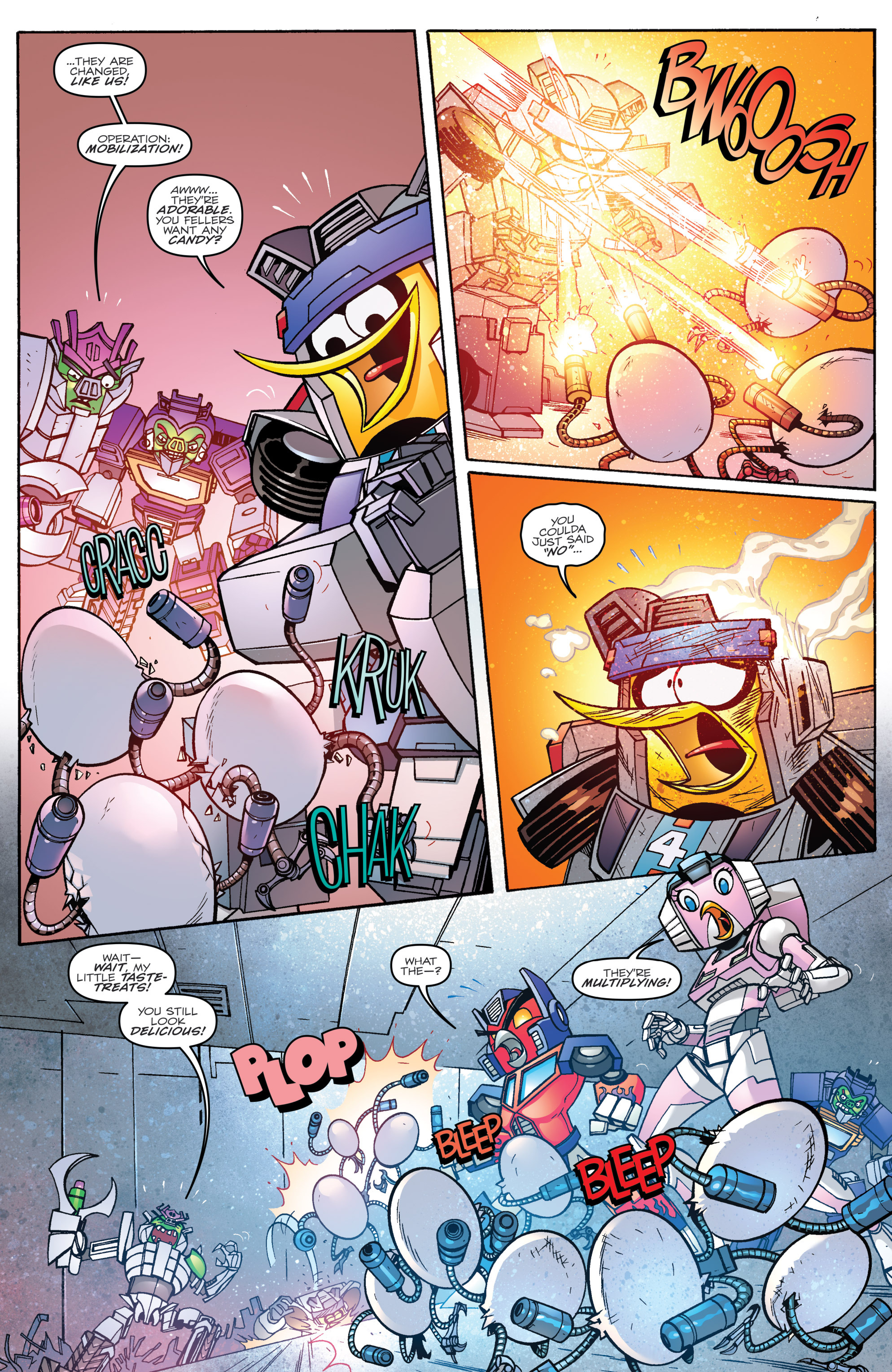 Read online Angry Birds Transformers comic -  Issue #2 - 20