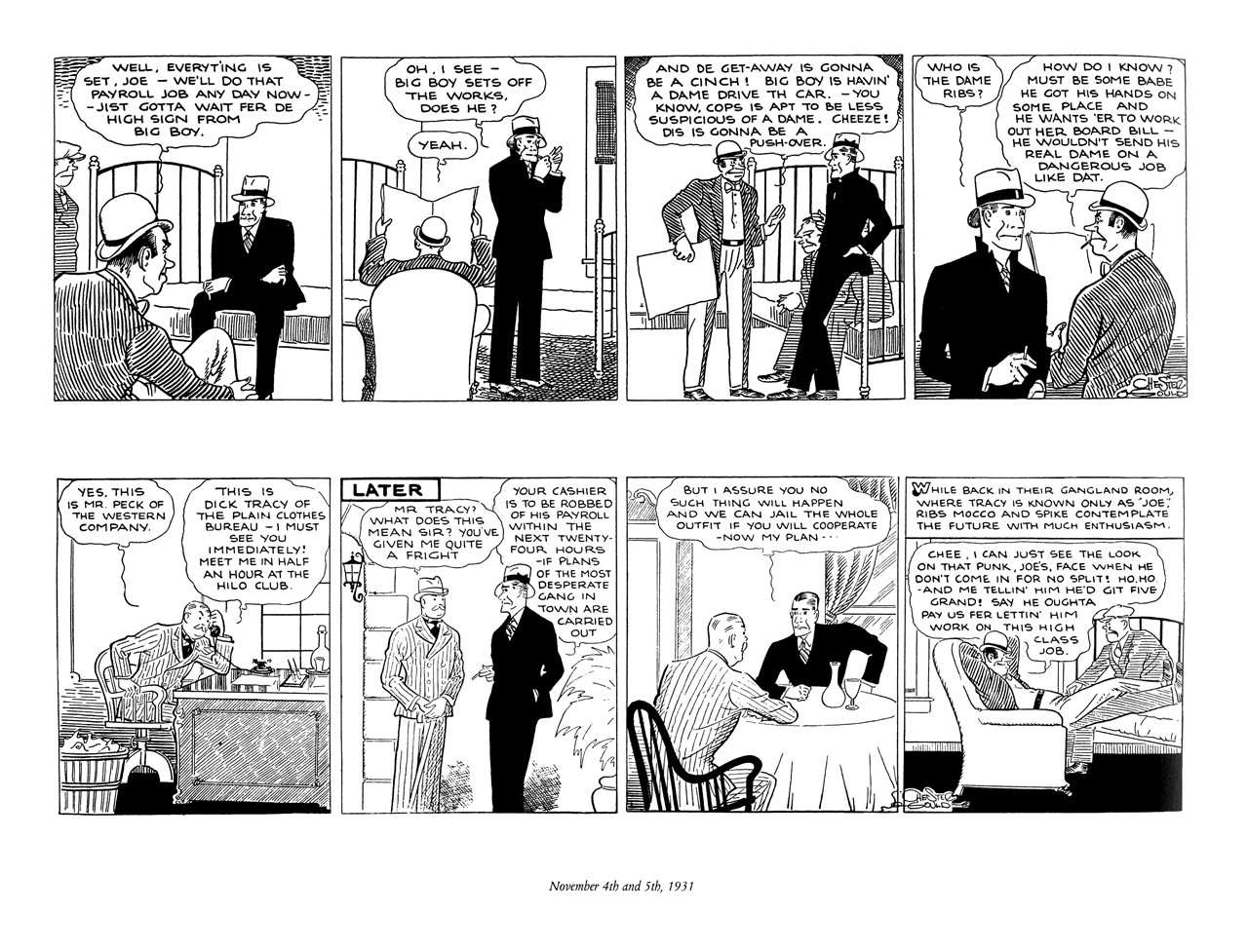 Read online The Complete Chester Gould's Dick Tracy comic -  Issue # TPB 1 (Part 1) - 34