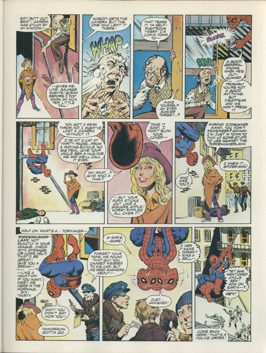 Read online Marvel Graphic Novel comic -  Issue #22 - Spider-Man - Hooky - 7