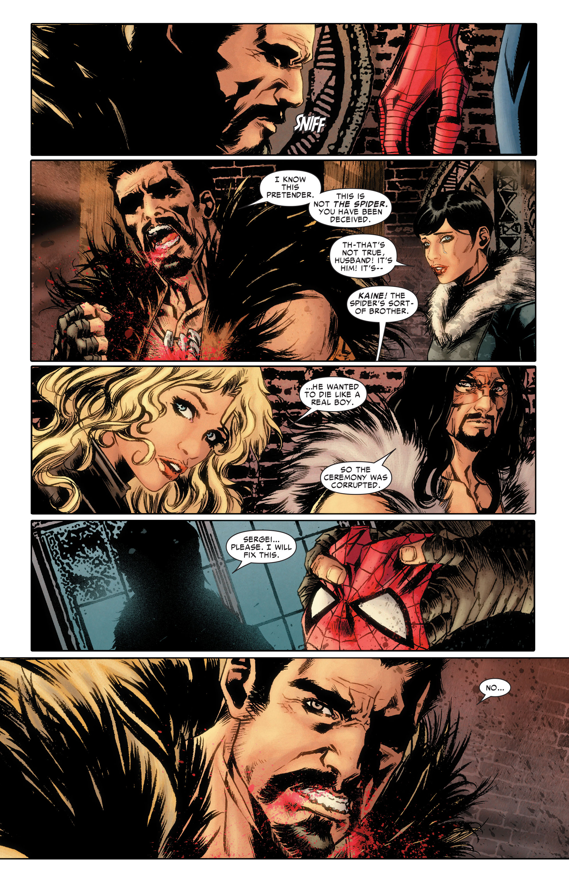 Read online Amazing Spider-Man: Grim Hunt comic -  Issue # TPB (Part 1) - 95