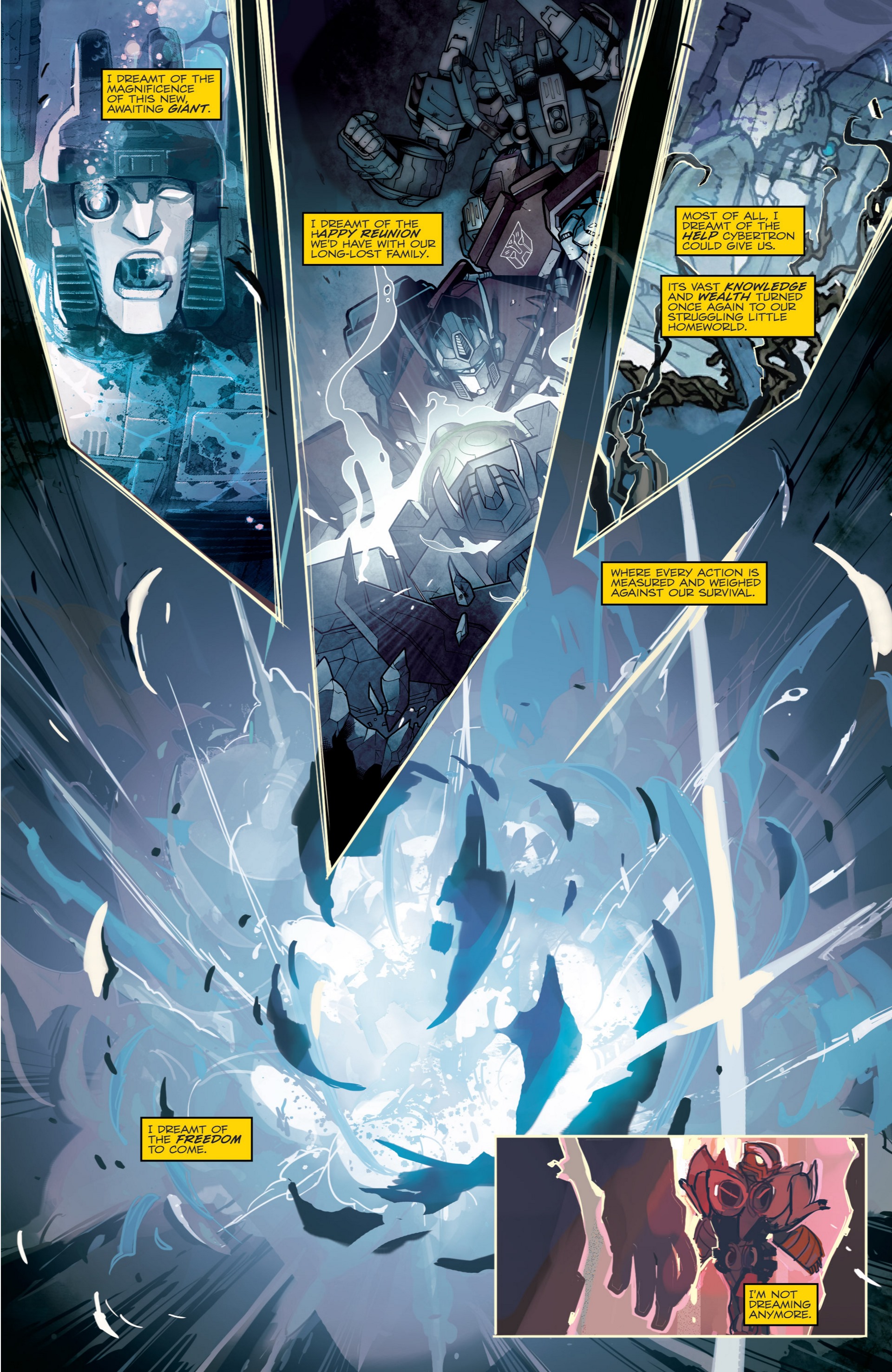 Read online The Transformers: Windblade (2014) comic -  Issue #1 - 24