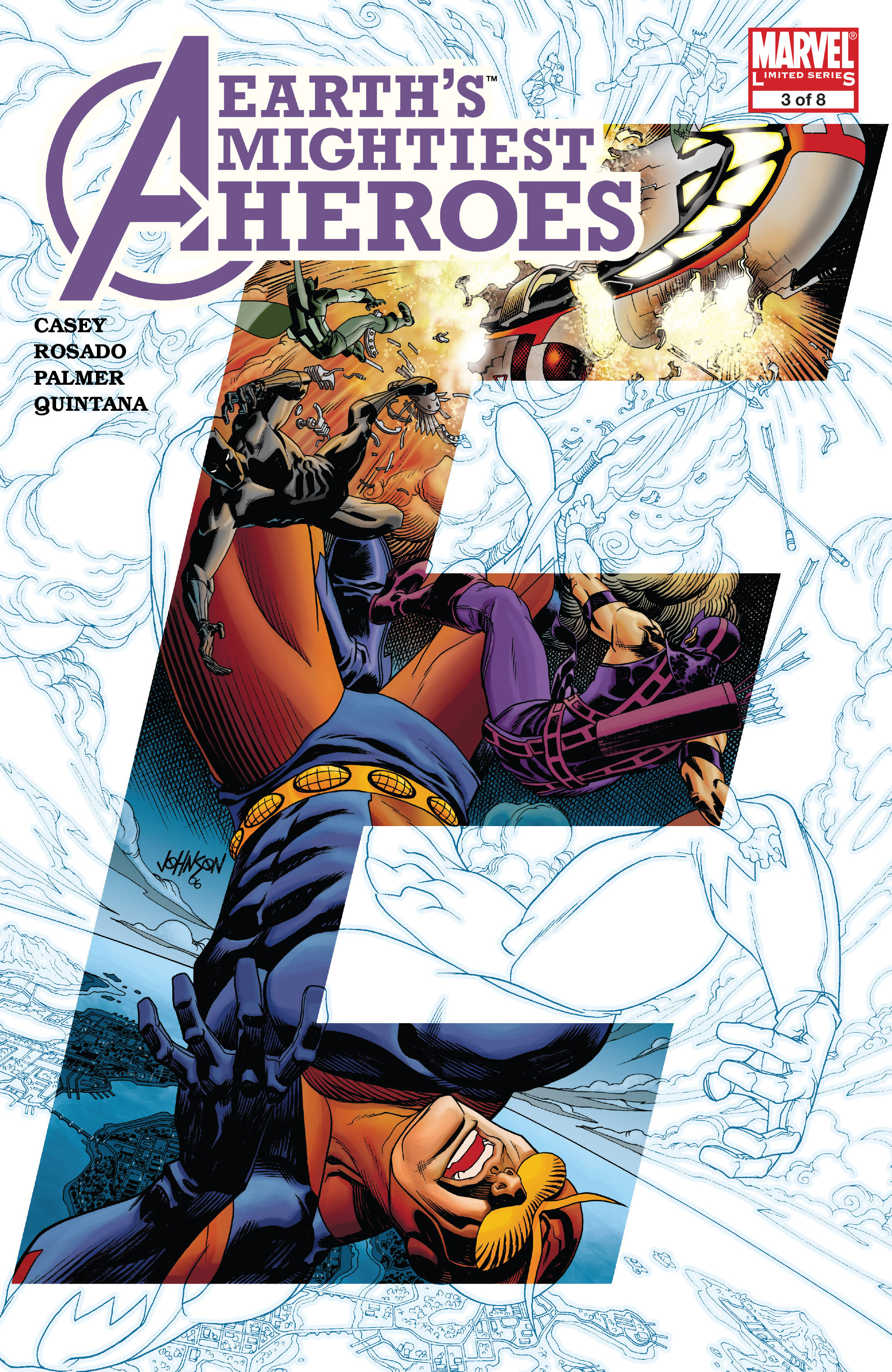 Read online Avengers: Earth's Mightiest Heroes II comic -  Issue #3 - 1