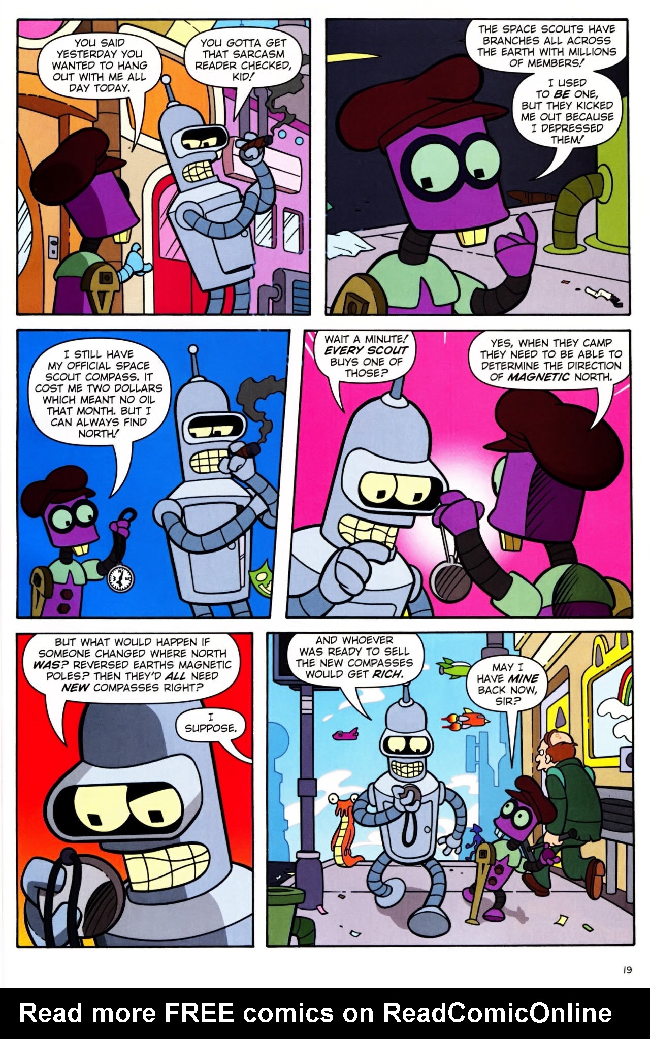 Read online Futurama Comics comic -  Issue #37 - 14