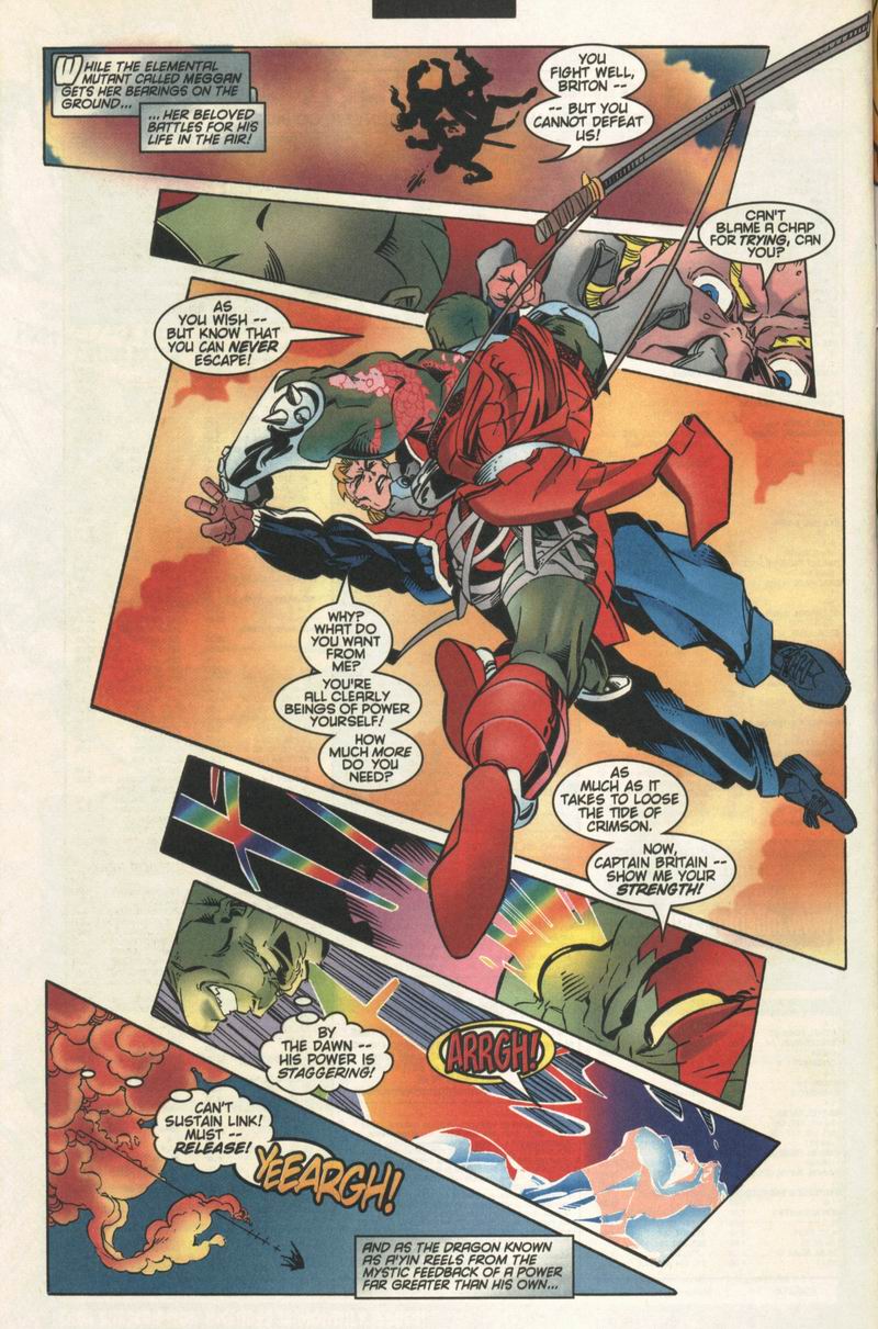 Read online Excalibur (1988) comic -  Issue #108 - 19