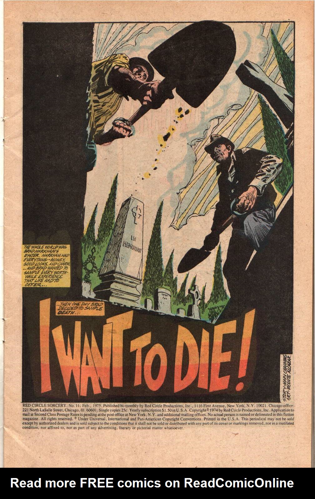 Read online Red Circle Sorcery comic -  Issue #11 - 2