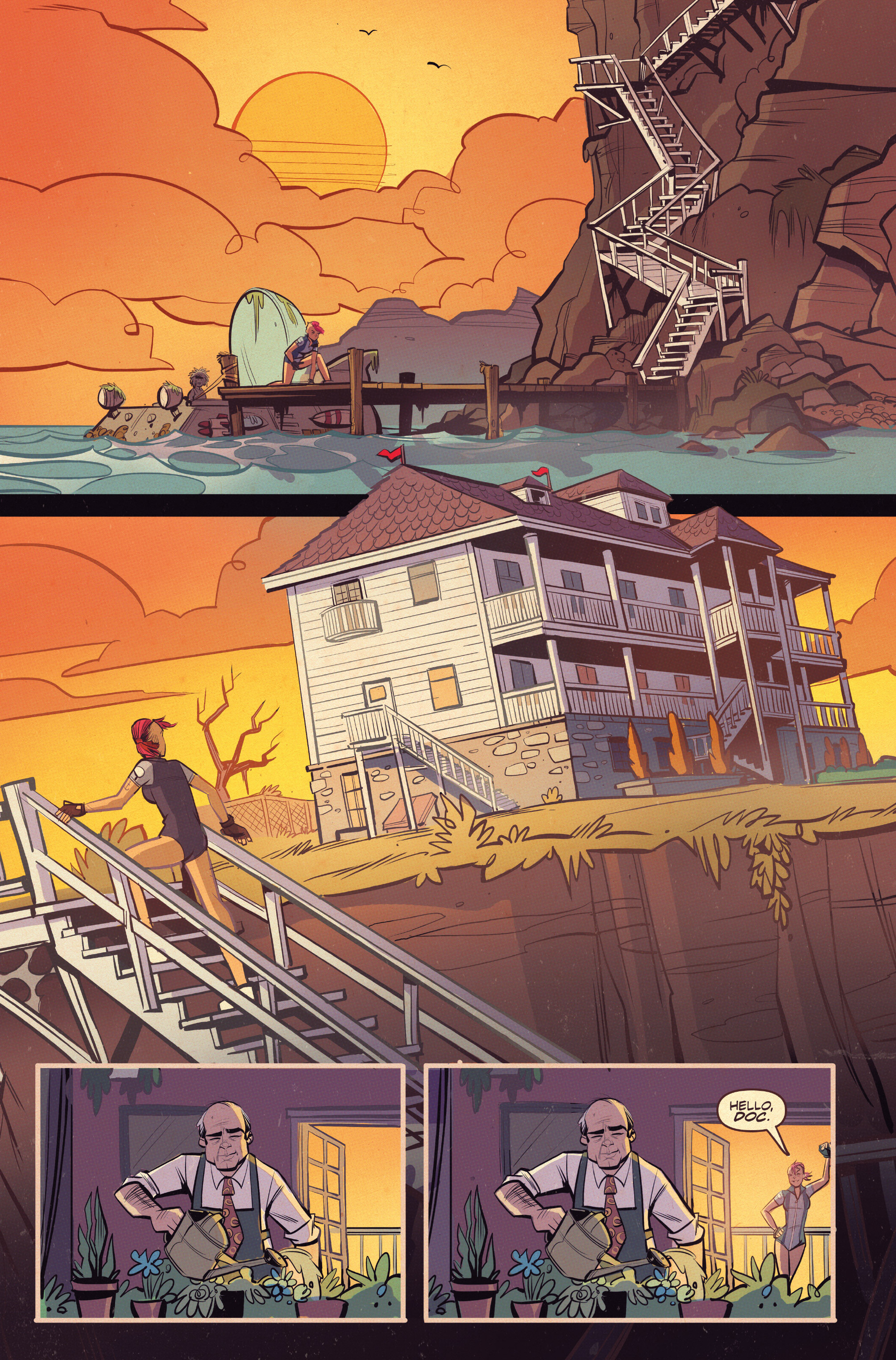 Read online Tank Girl: Two Girls, One Tank comic -  Issue #4 - 12