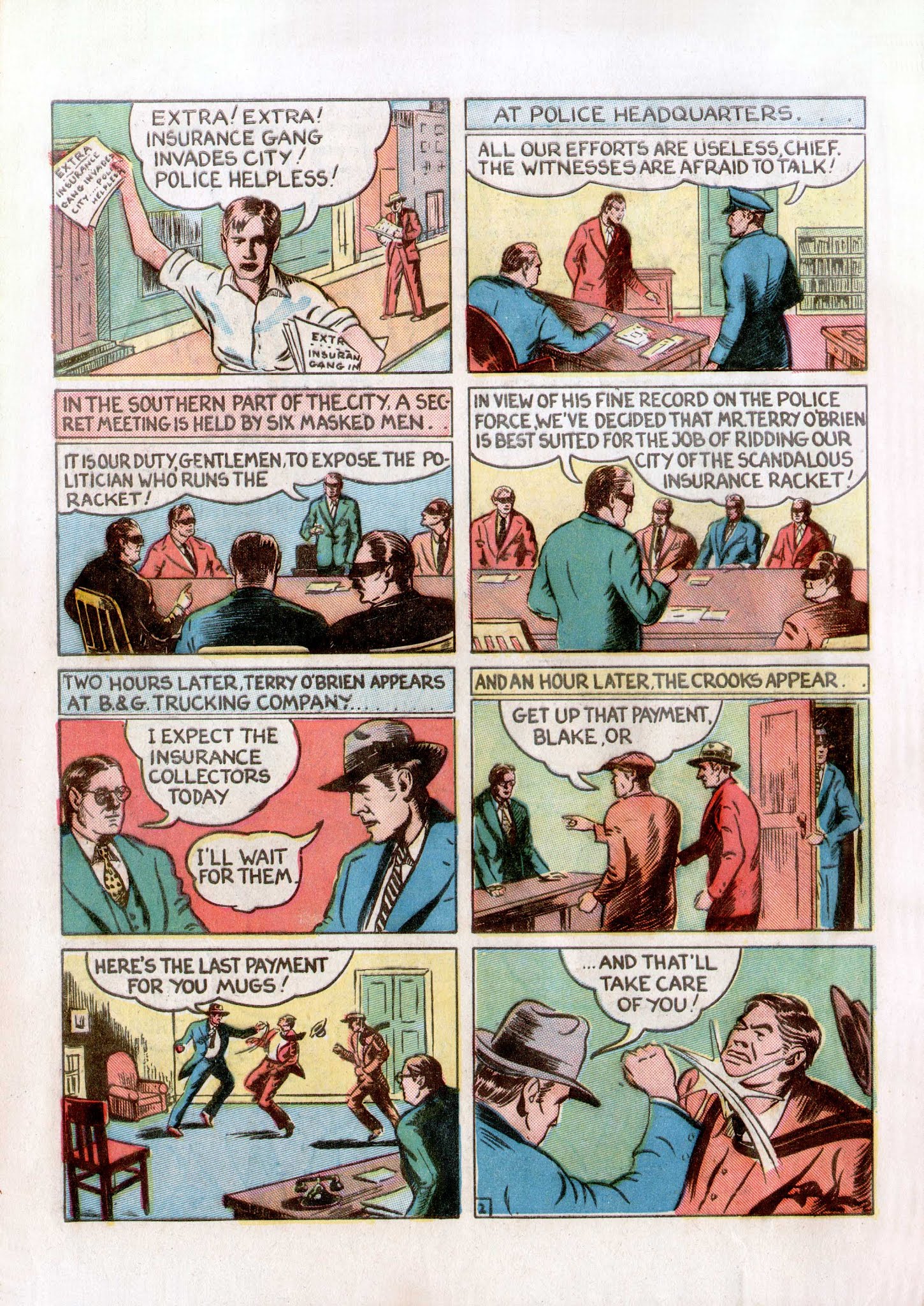 Read online Fight Comics comic -  Issue #1 - 52