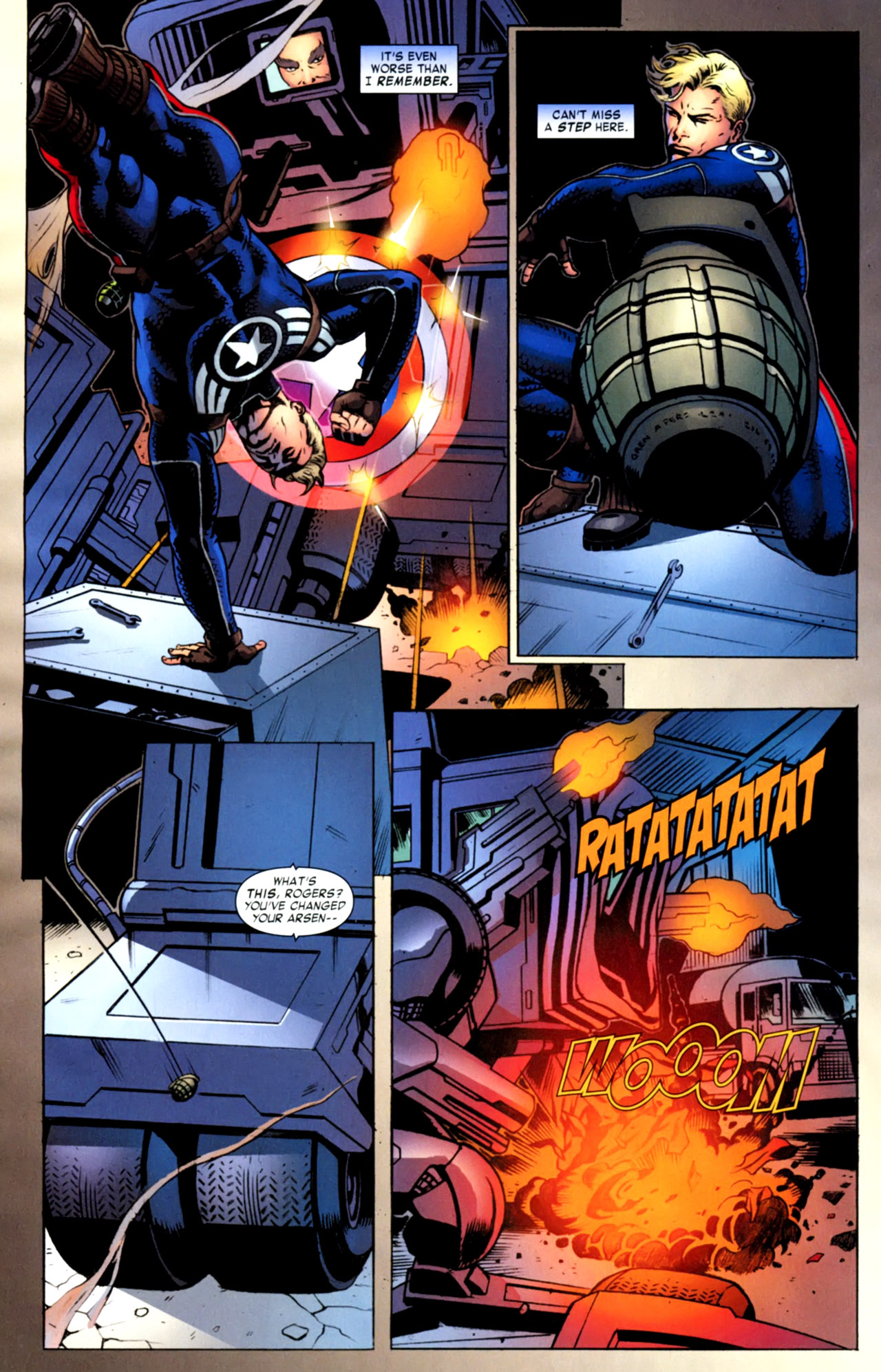 Read online Steve Rogers: Super-Soldier comic -  Issue #4 - 19