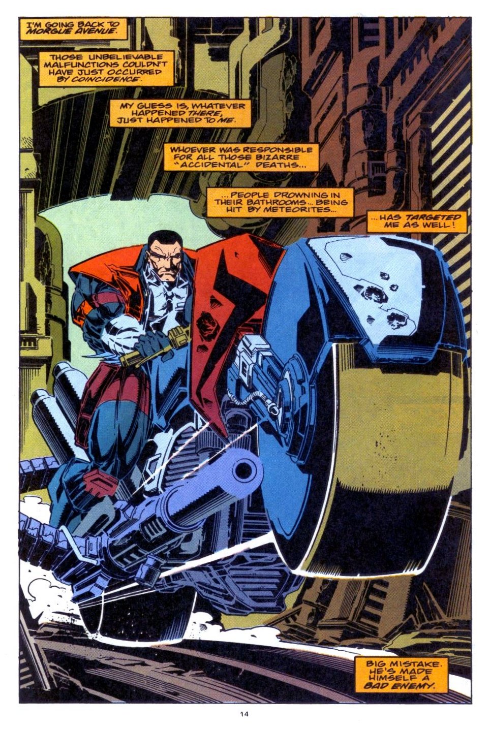 Read online Punisher 2099 comic -  Issue #24 - 12