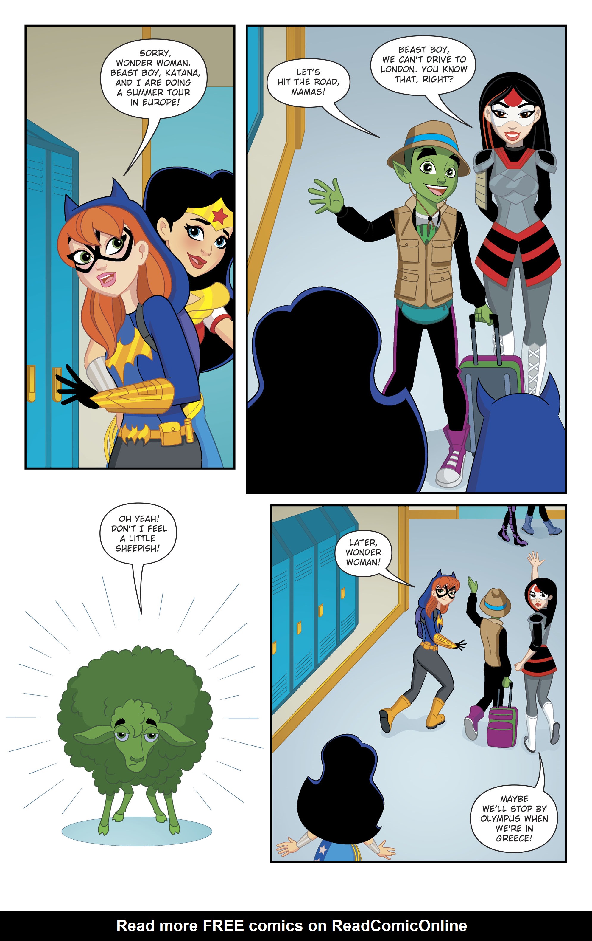 Read online Free Comic Book Day 2017 comic -  Issue # DC Super Hero Girls - 15