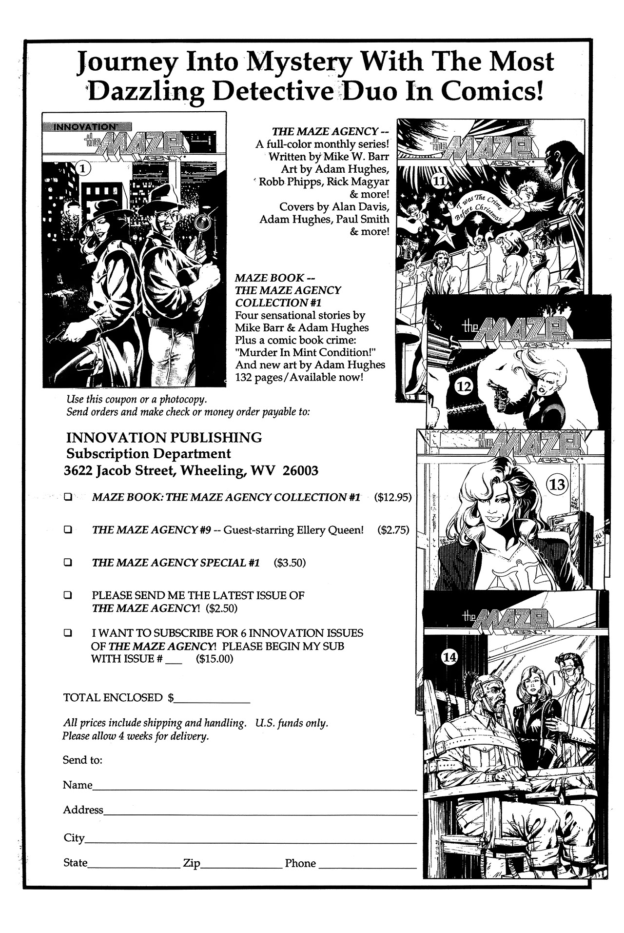 Read online Maze Agency (1989) comic -  Issue #12 - 34
