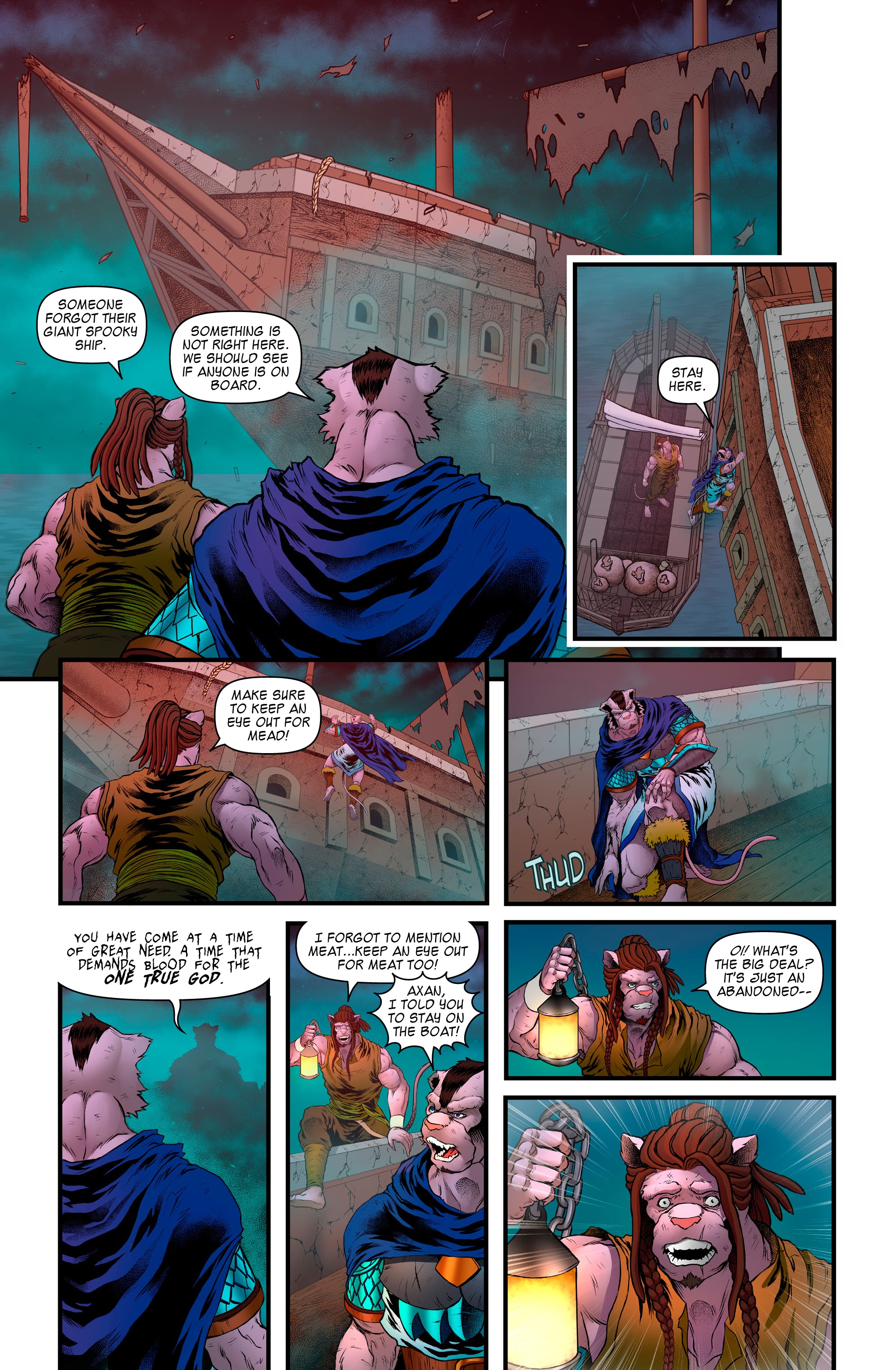 Read online Battlecats (2021) comic -  Issue #2 - 6