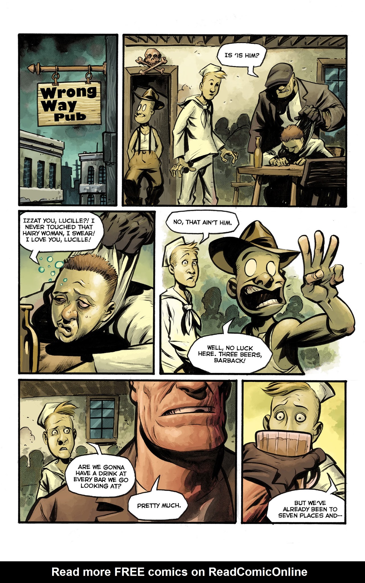 Read online The Goon: One for the Road comic -  Issue # Full - 5