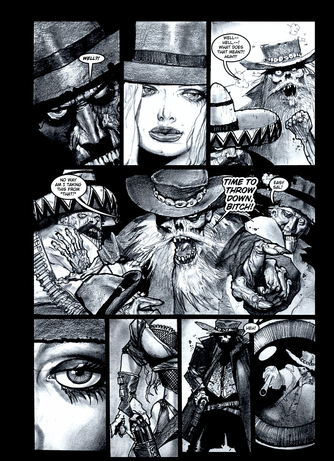 Read online Fistful of Blood (2002) comic -  Issue # TPB - 20