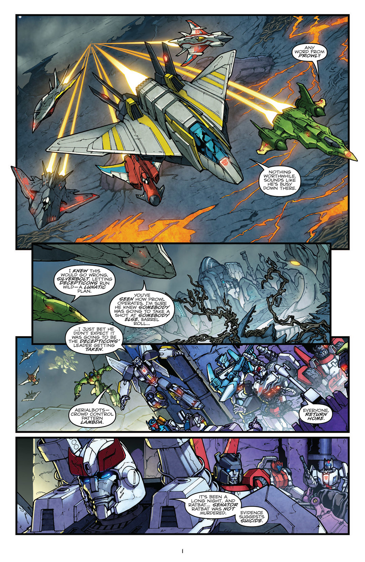 Read online Transformers: Robots In Disguise (2012) comic -  Issue #3 - 5
