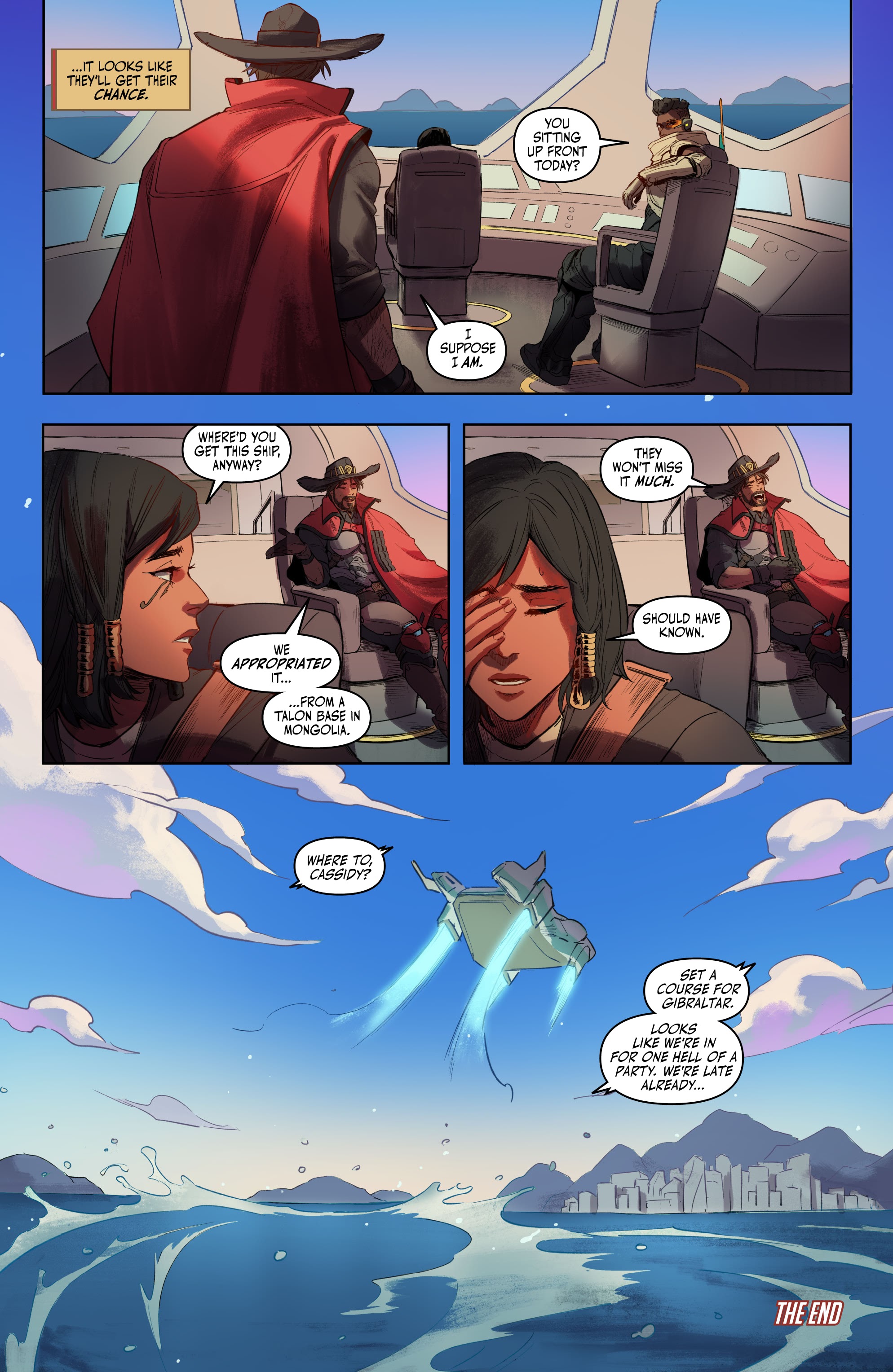 Read online Overwatch: New Blood comic -  Issue #5 - 22