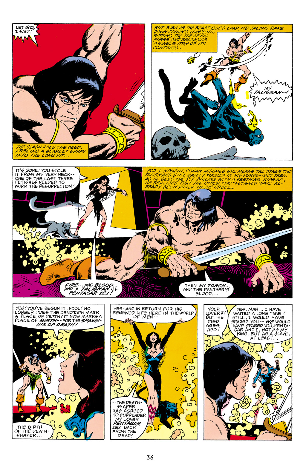 Read online The Chronicles of King Conan comic -  Issue # TPB 3 (Part 1) - 37