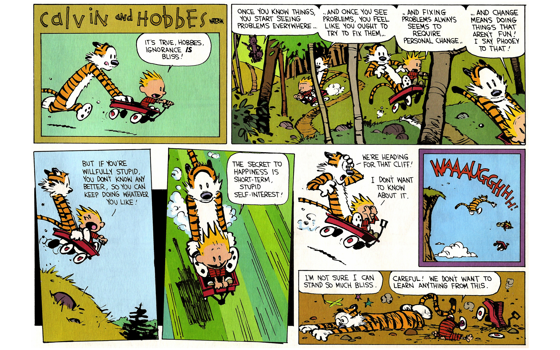 Read online Calvin and Hobbes comic -  Issue #8 - 76