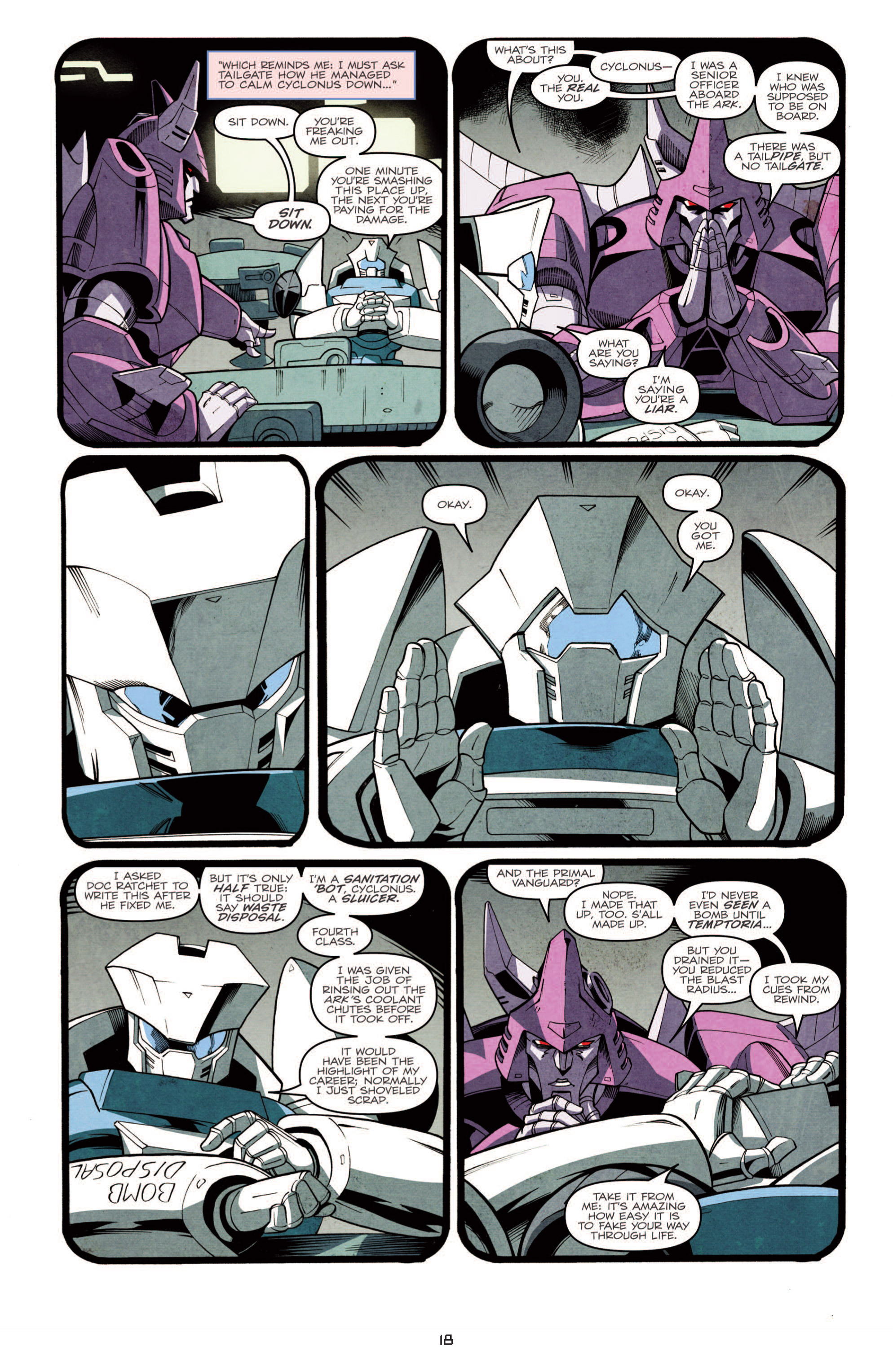 Read online The Transformers: More Than Meets The Eye comic -  Issue #13 - 21