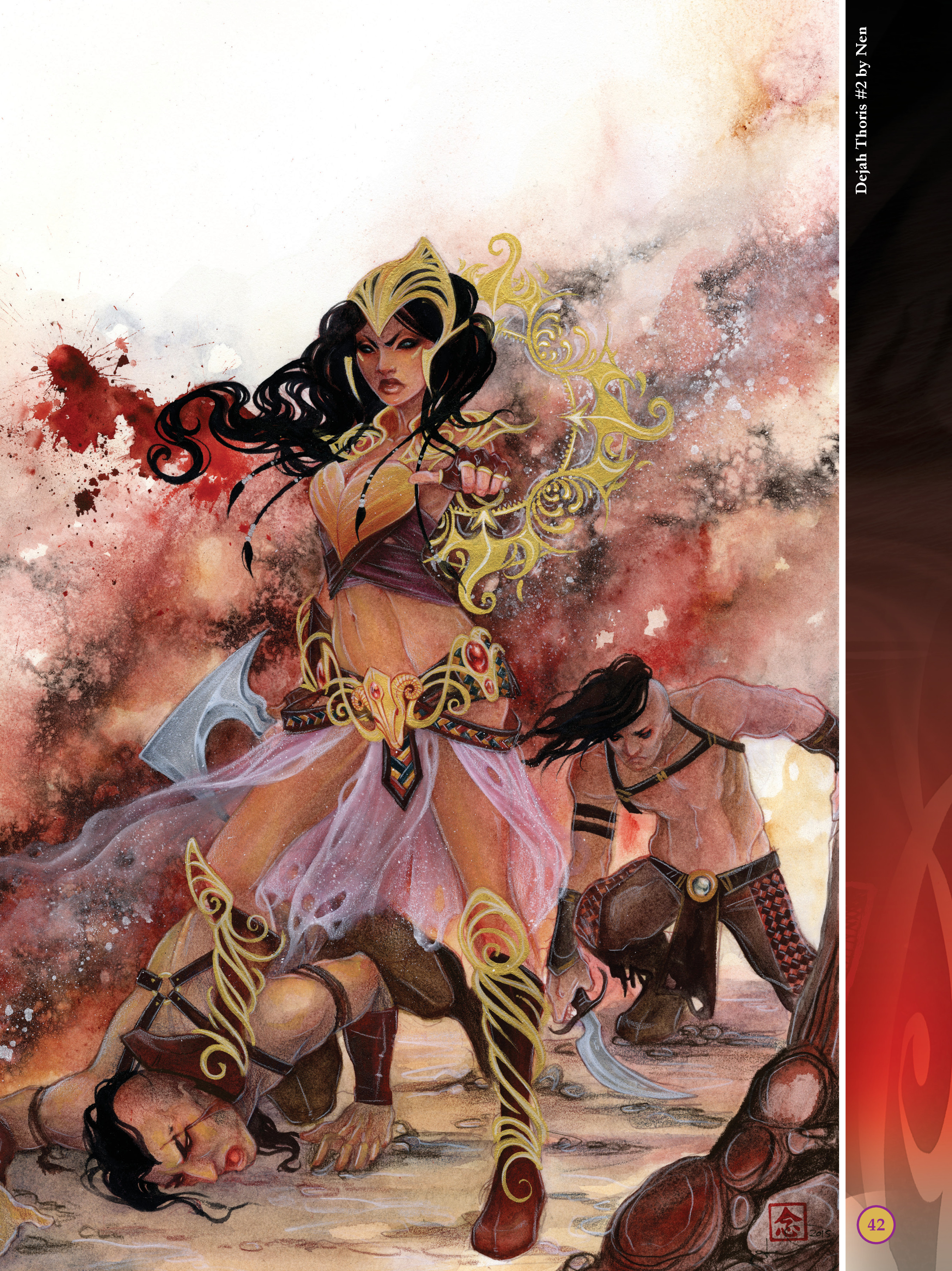 Read online The Art of Dejah Thoris and the Worlds of Mars comic -  Issue # TPB 2 (Part 1) - 41