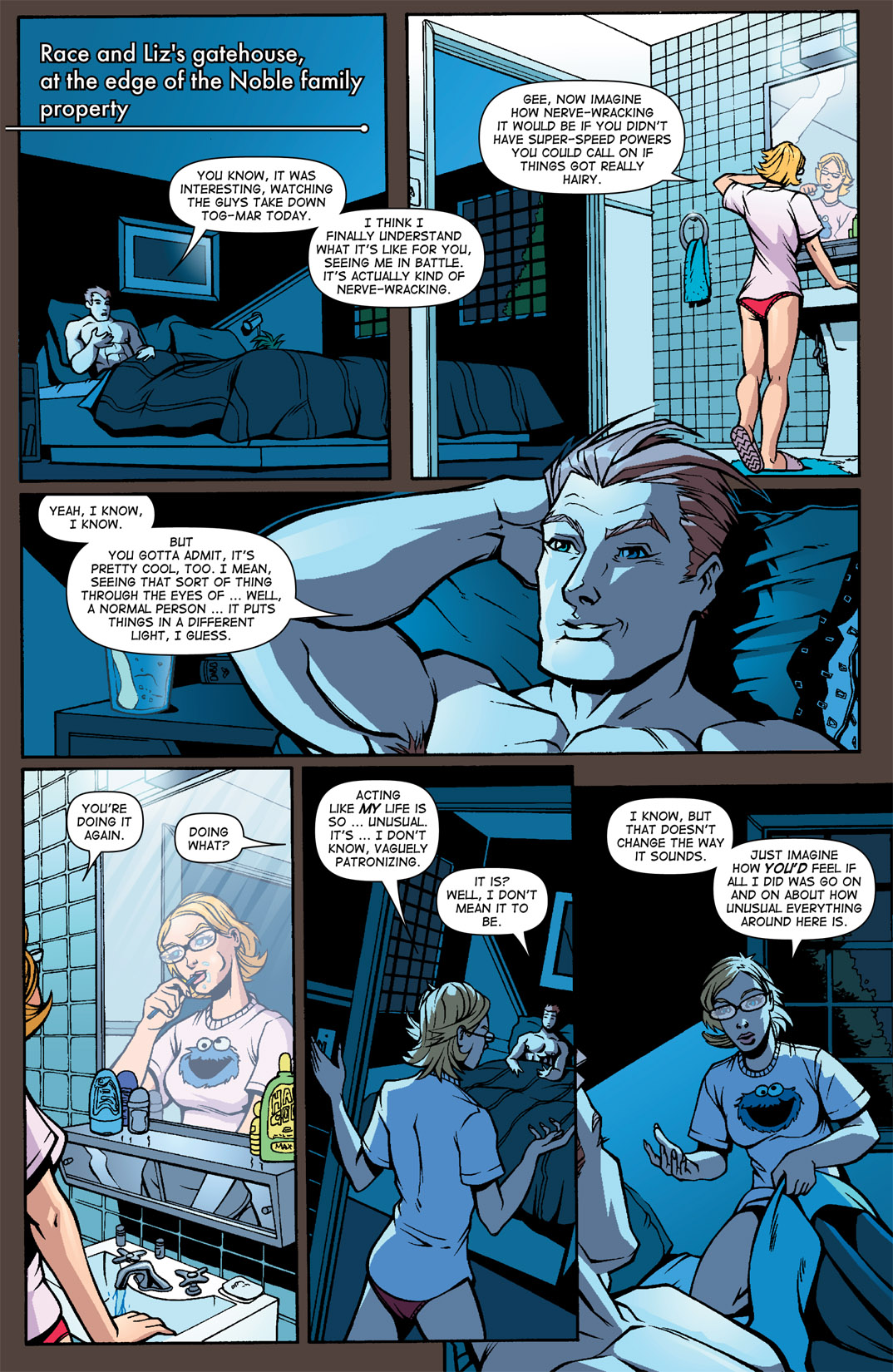 Read online Noble Causes (2004) comic -  Issue #7 - 17