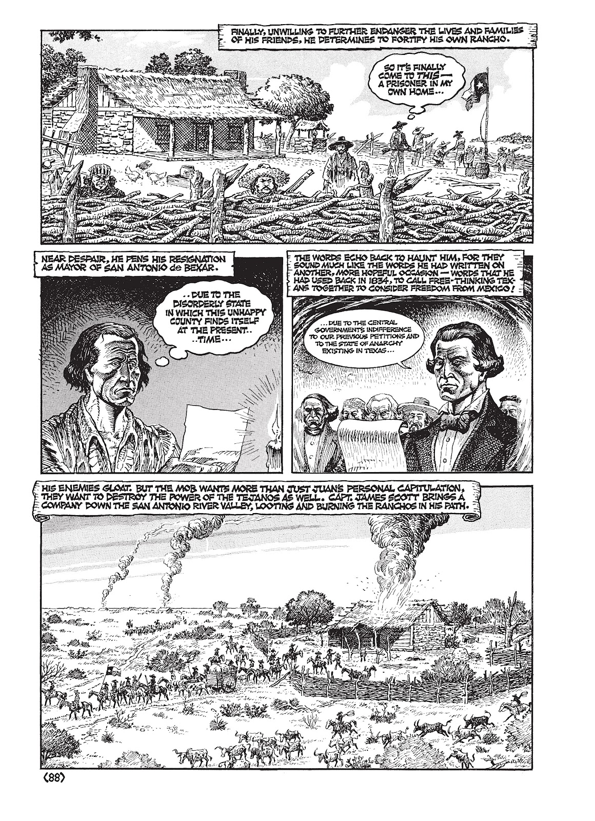Jack Jackson's American History: Los Tejanos and Lost Cause issue TPB (Part 1) - Page 91