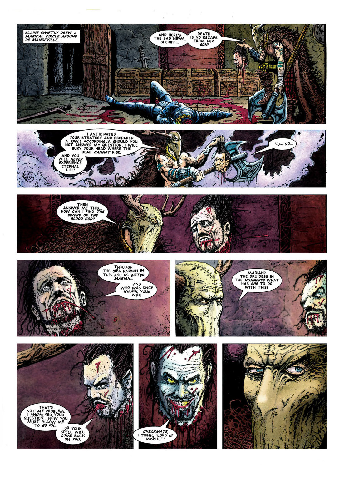 Read online Sláine comic -  Issue # TPB 6 - 54