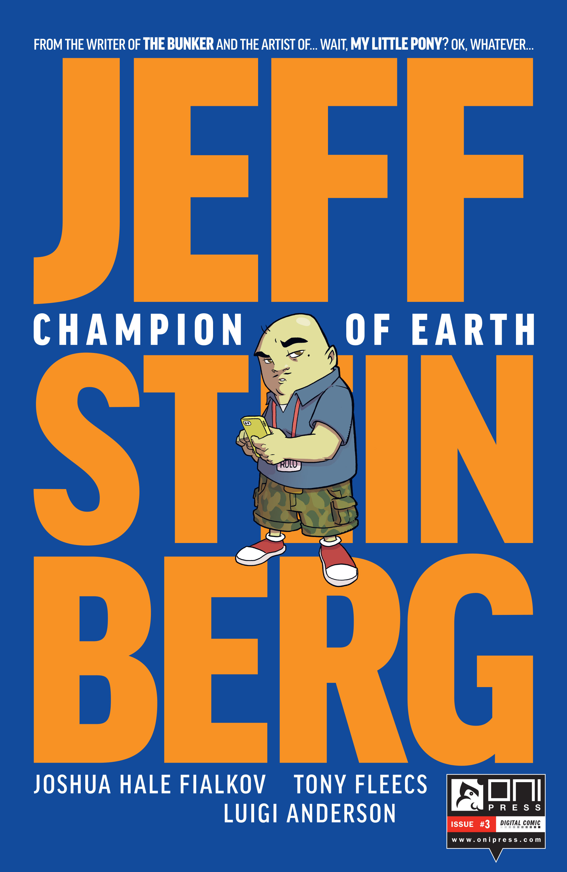 Read online Jeff Steinberg Champion of Earth comic -  Issue #3 - 1