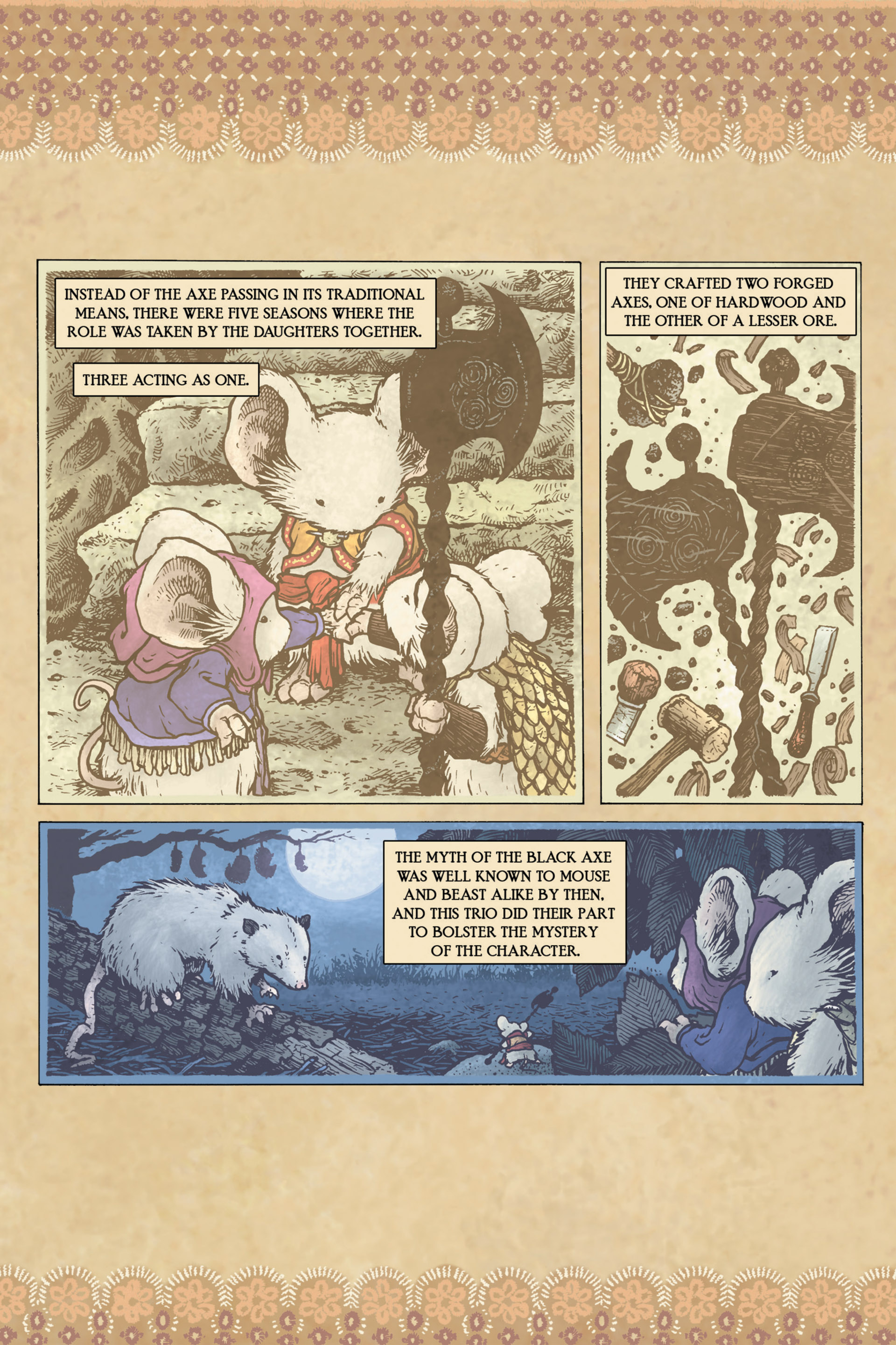 Read online Free Comic Book Day 2014 comic -  Issue # Archaia Presents Mouse Guard, Labyrinth and Other Stories - 12