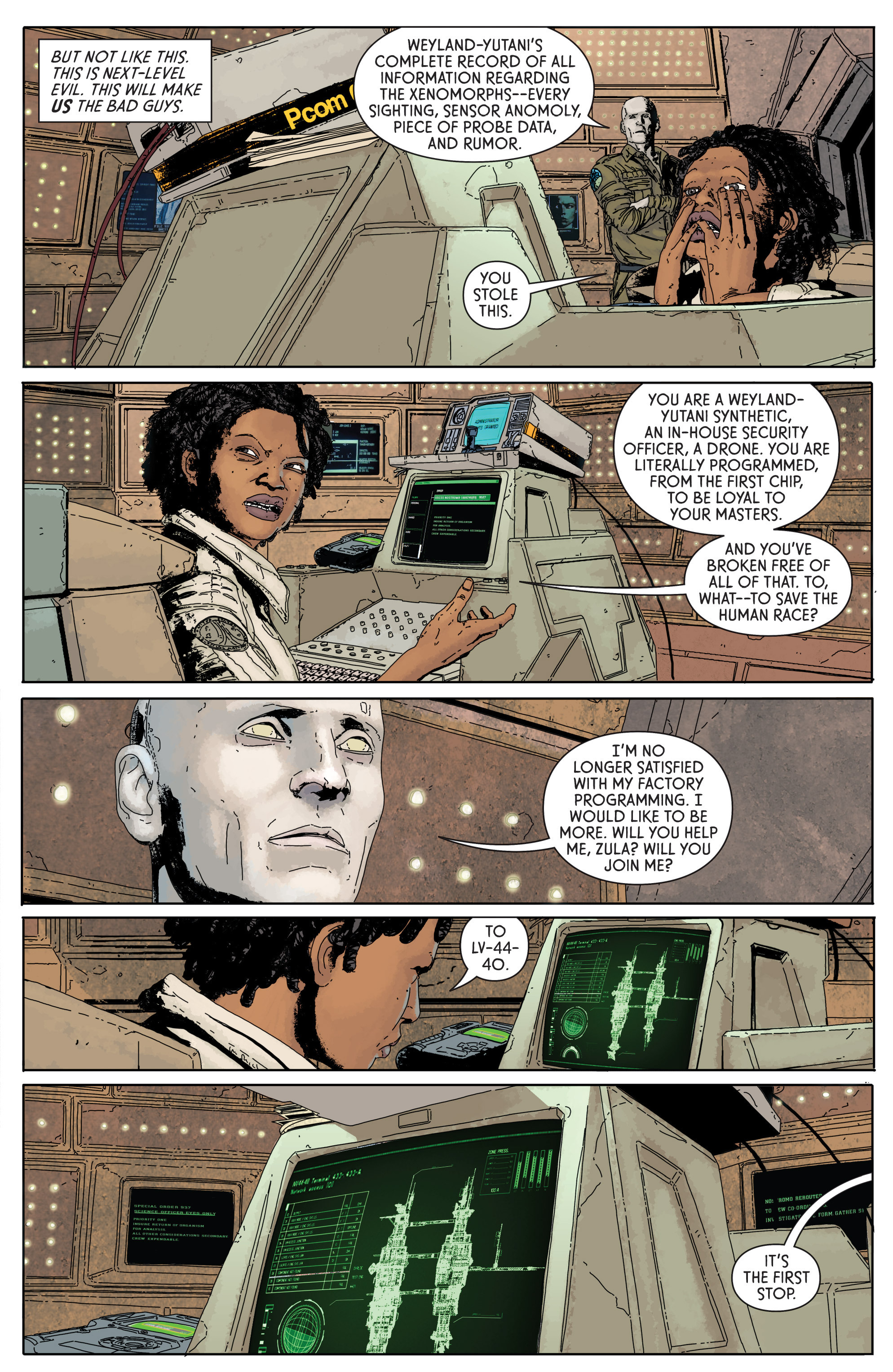 Read online Aliens: Defiance comic -  Issue #1 - 29