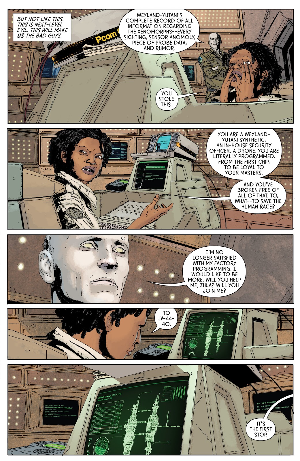 Aliens: Defiance issue 1 - Page 29