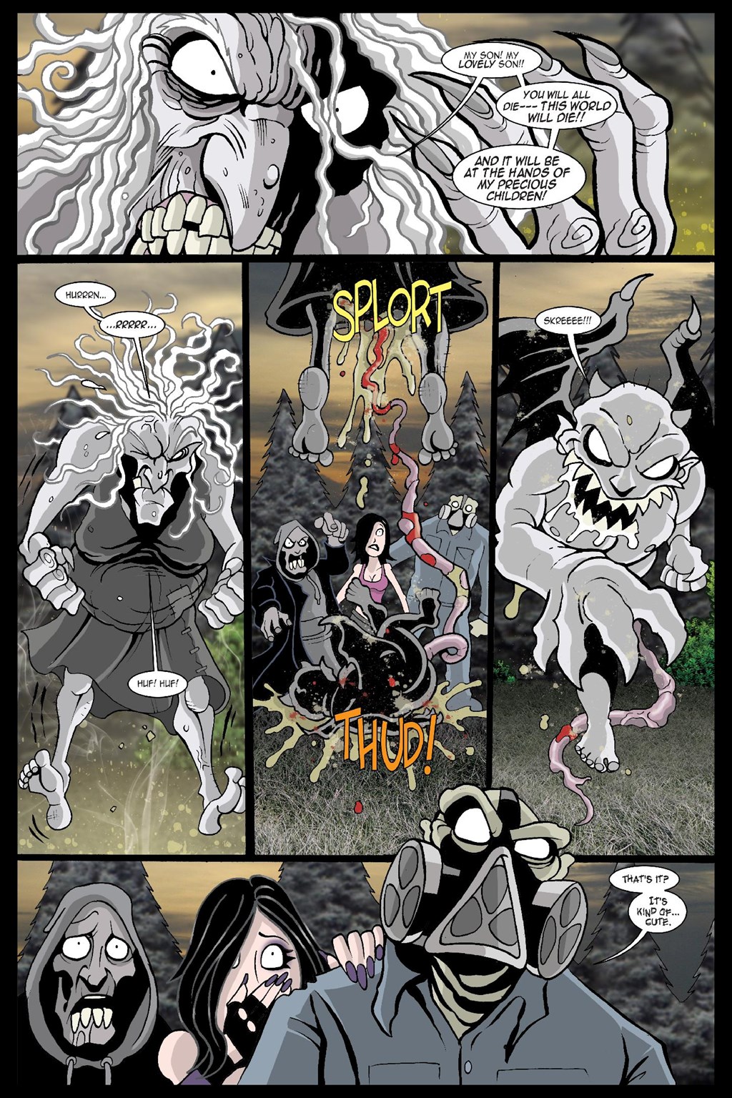 Read online Hack/Slash Deluxe comic -  Issue # TPB 3 (Part 5) - 55