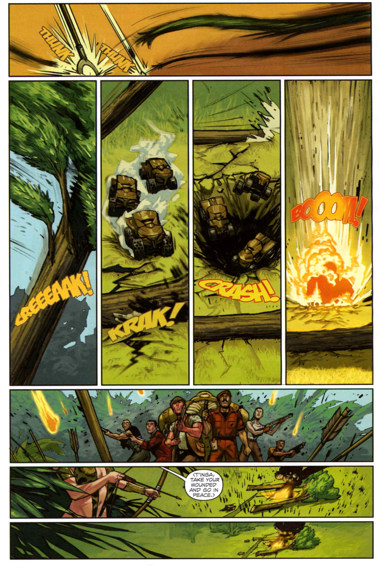 Read online Sheena - Trail of the Mapinguari comic -  Issue # Full - 32