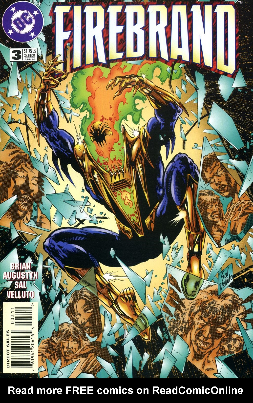 Read online Firebrand comic -  Issue #3 - 1